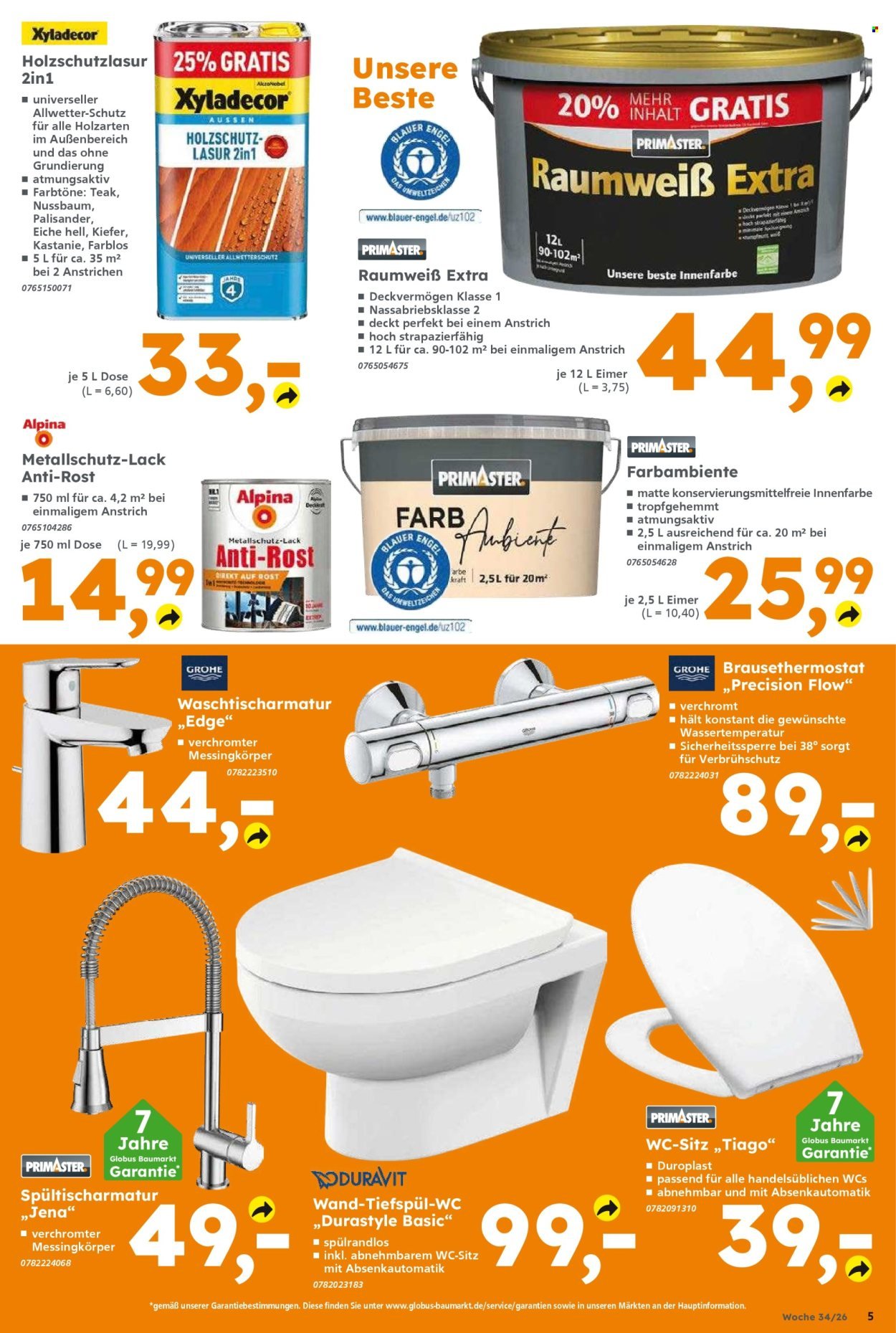 GLOBUS BAUMARKT Prospekt - Ab Montag 17.08.2026