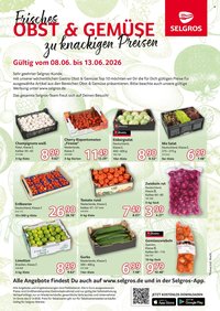 SELGROS Prospekt - Obst & Gemüse