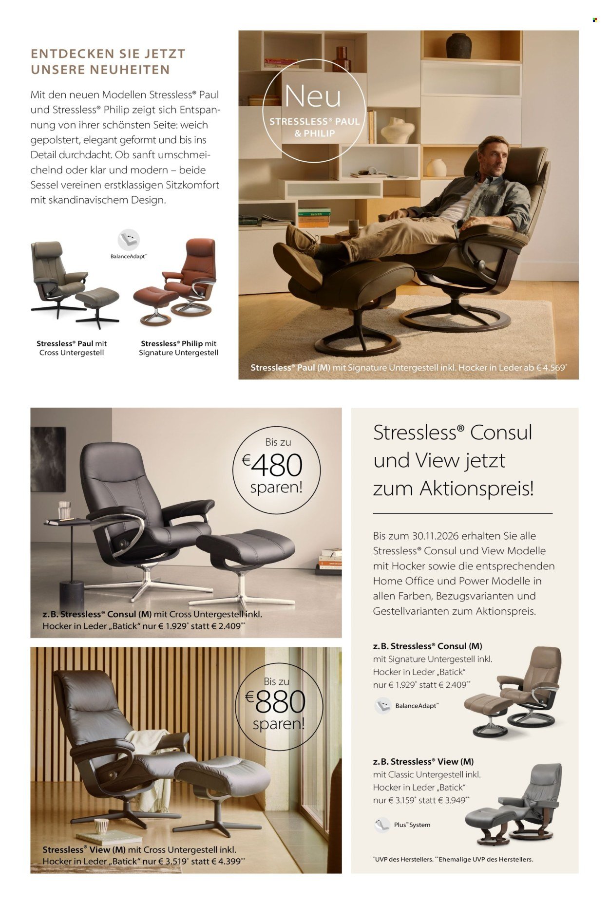 XXXLUTZ Prospekt - Stressless