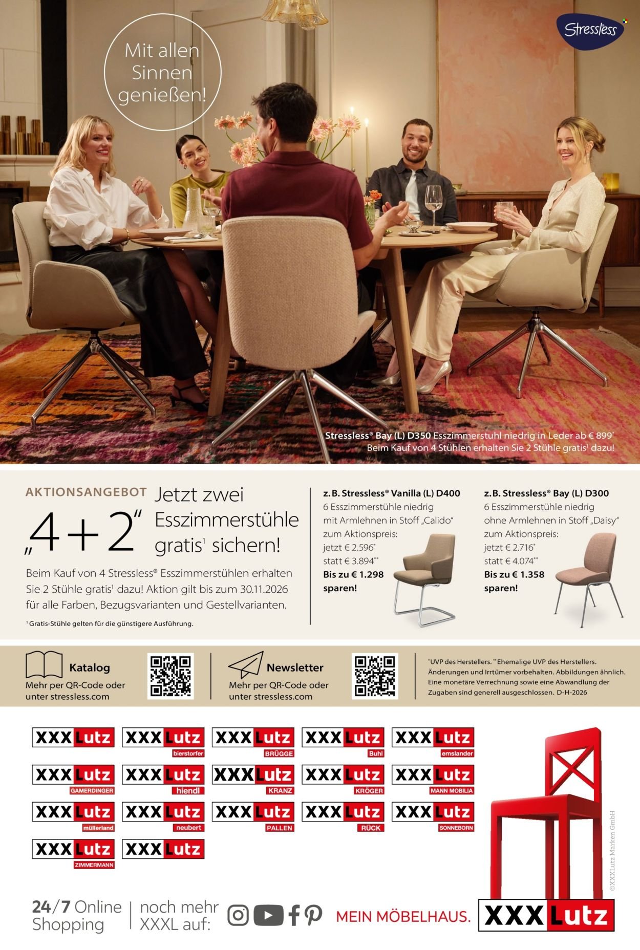 XXXLUTZ Prospekt - Stressless