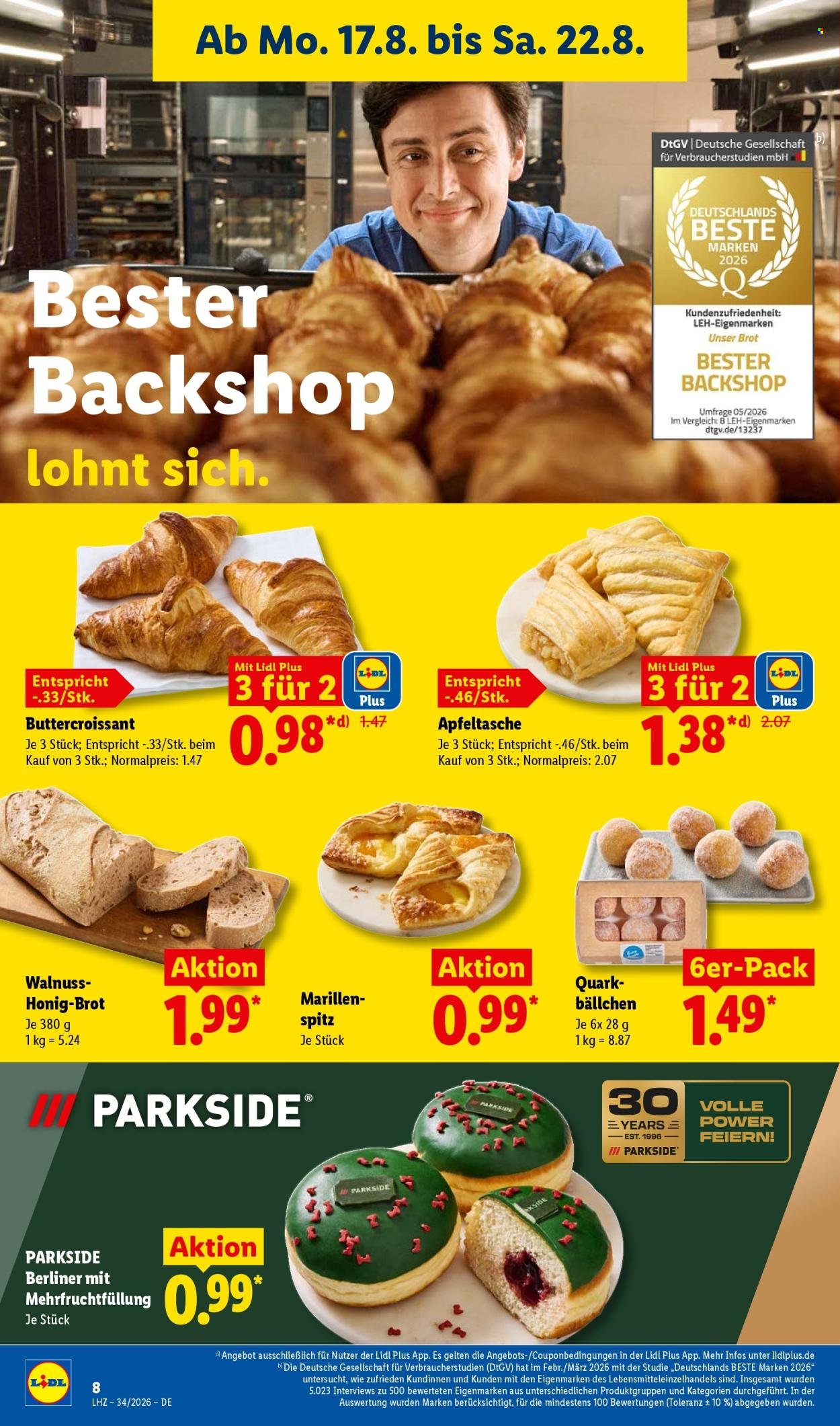 LIDL Prospekt - Ab Montag 17.08.2026