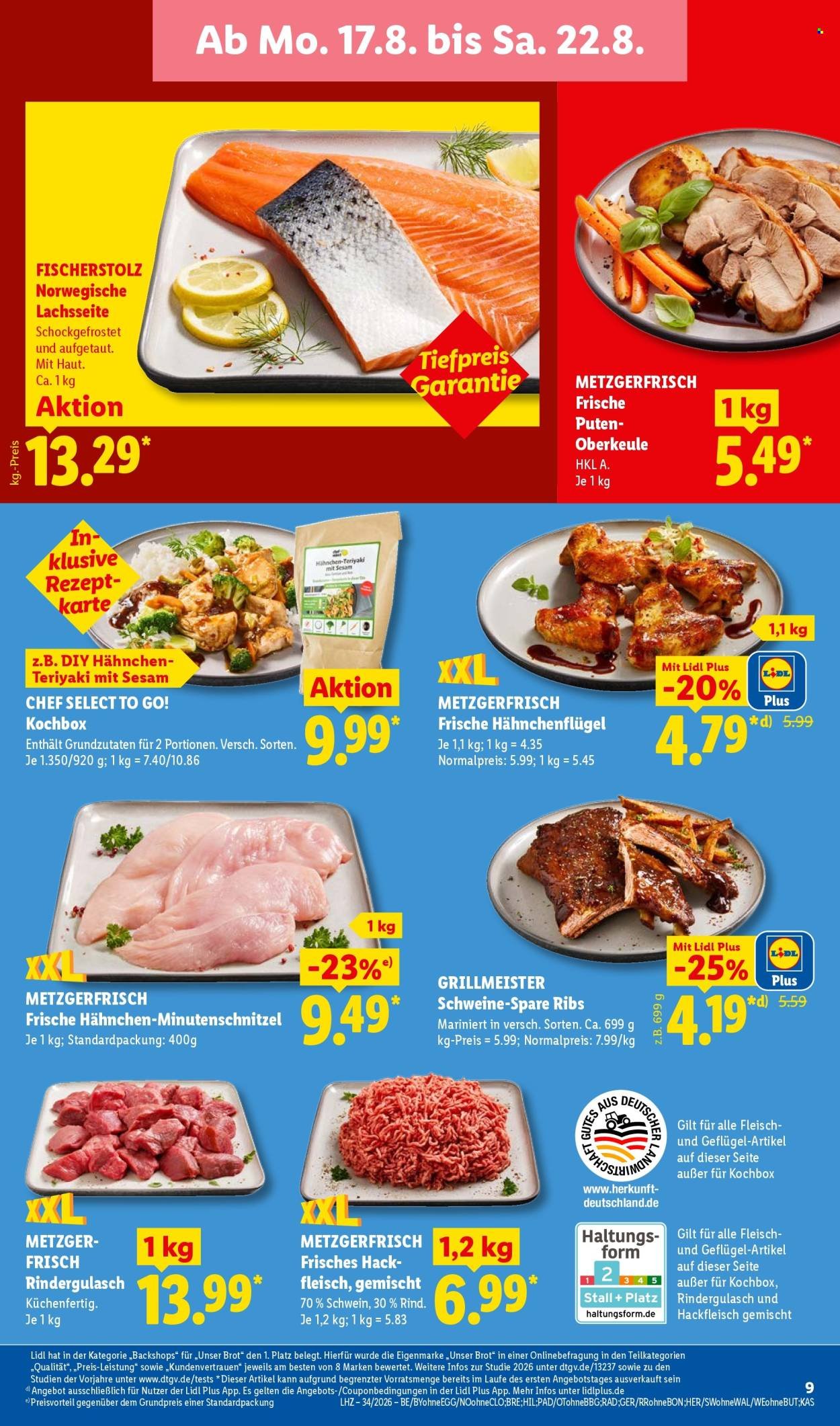 LIDL Prospekt - Ab Montag 17.08.2026