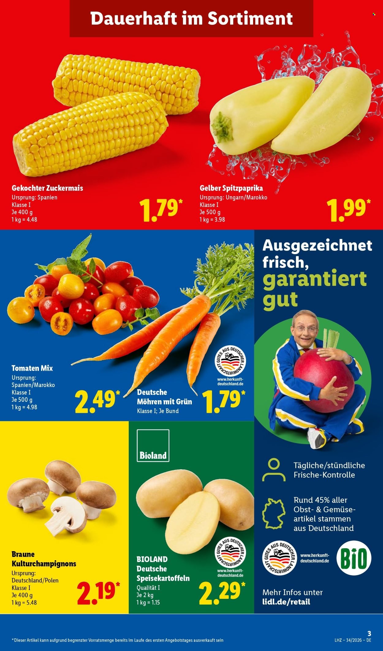LIDL Prospekt - Ab Montag 17.08.2026