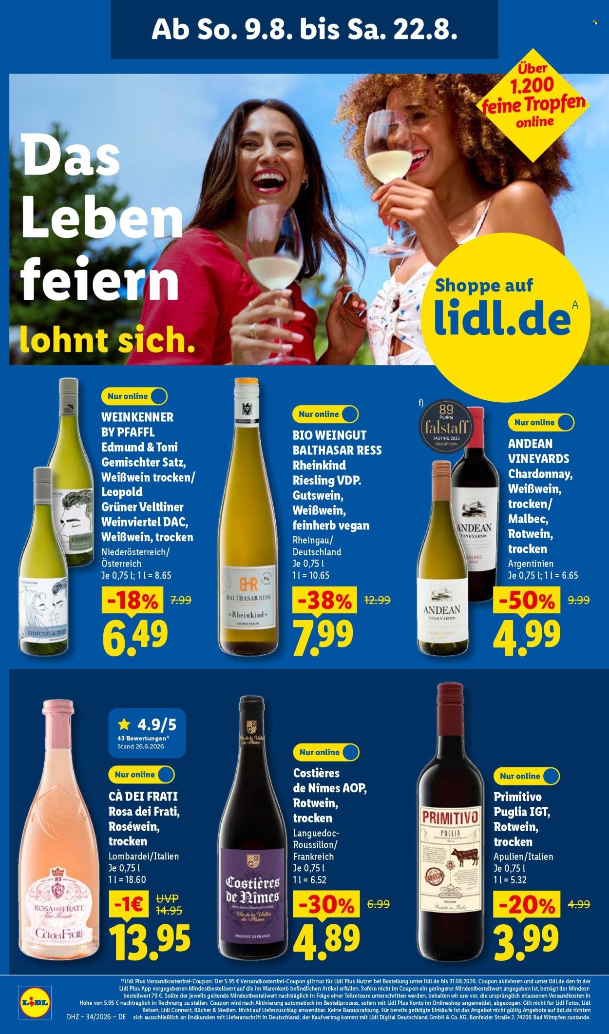 LIDL Prospekt - Ab Montag 17.08.2026