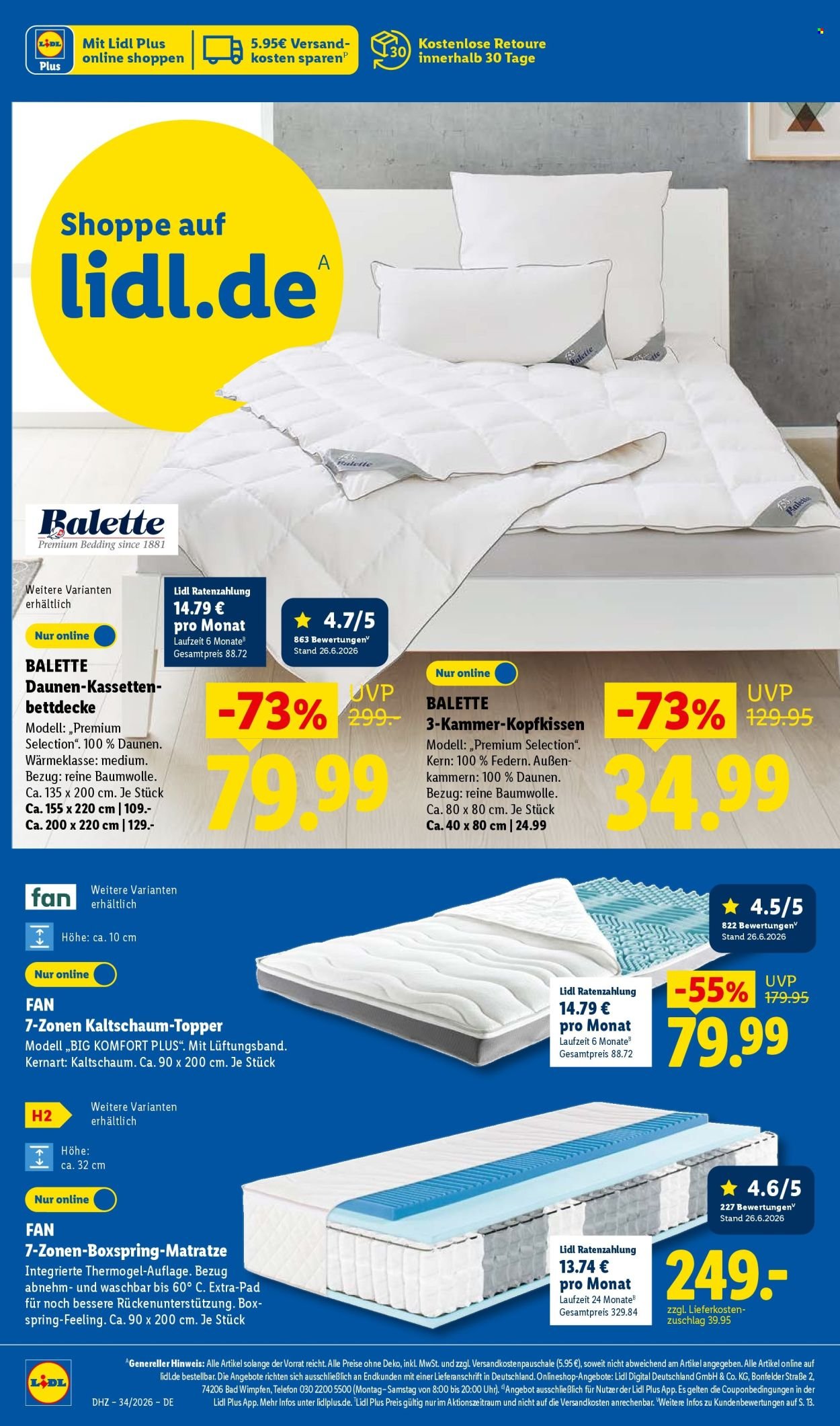 LIDL Prospekt - Ab Montag 17.08.2026