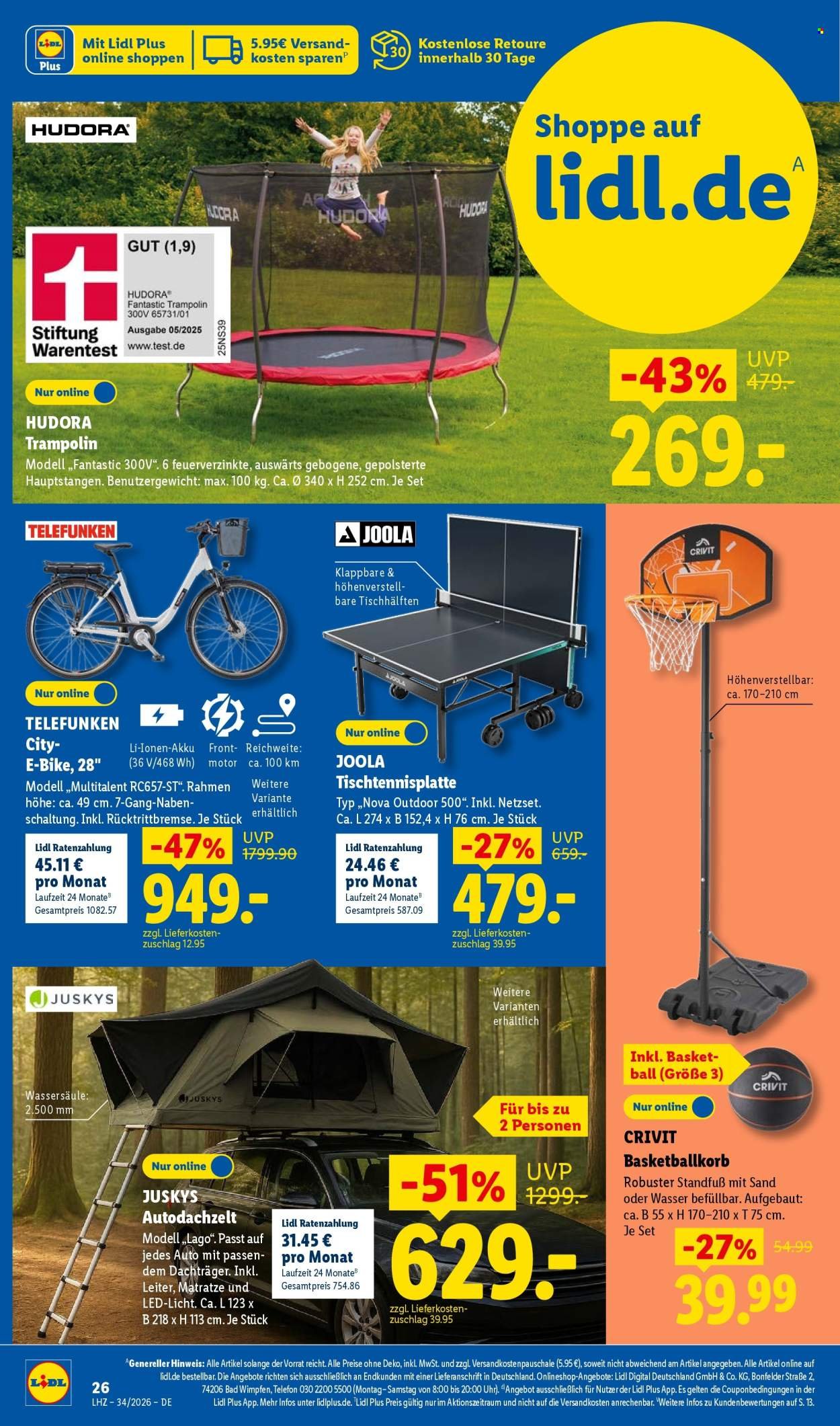 LIDL Prospekt - Ab Montag 17.08.2026