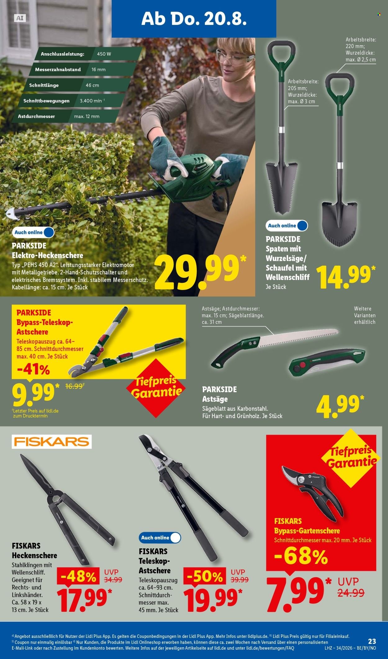 LIDL Prospekt - Ab Montag 17.08.2026