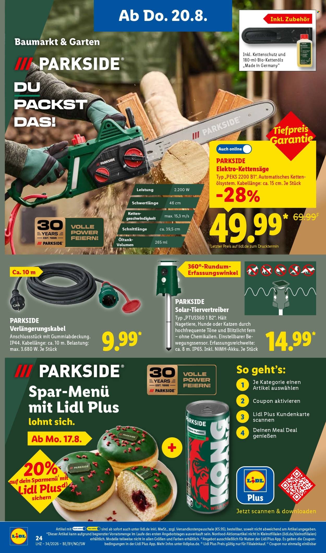 LIDL Prospekt - Ab Montag 17.08.2026