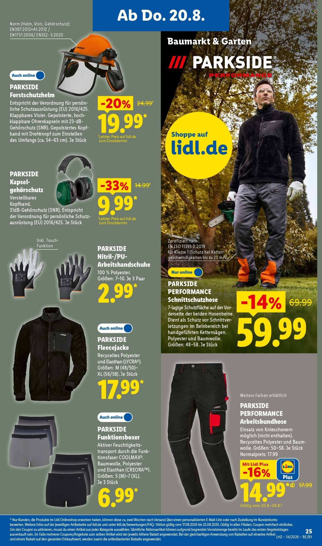 LIDL Prospekt - Ab Montag 17.08.2026