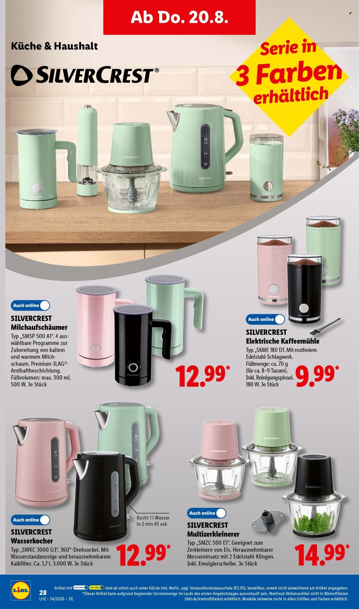 LIDL Prospekt - Ab Montag 17.08.2026