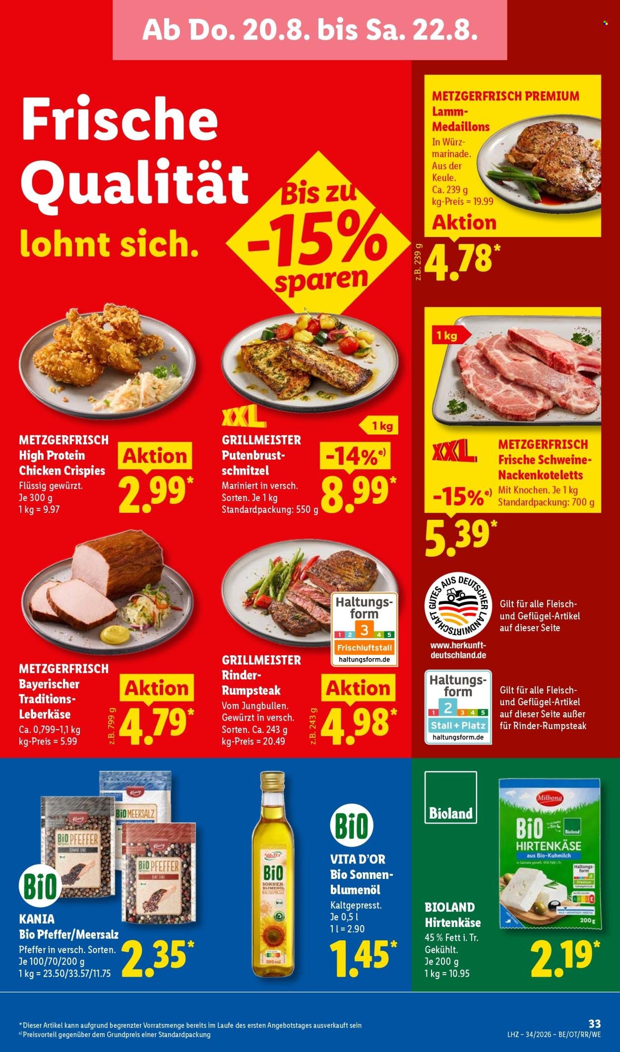 LIDL Prospekt - Ab Montag 17.08.2026
