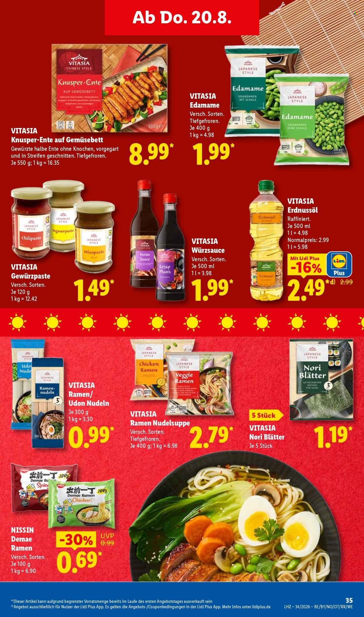 LIDL Prospekt - Ab Montag 17.08.2026
