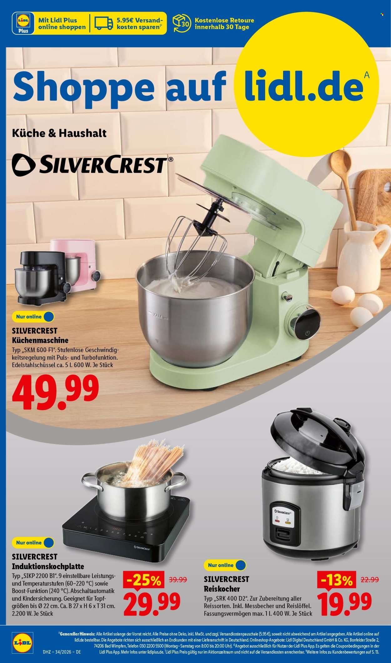 LIDL Prospekt - Ab Montag 17.08.2026