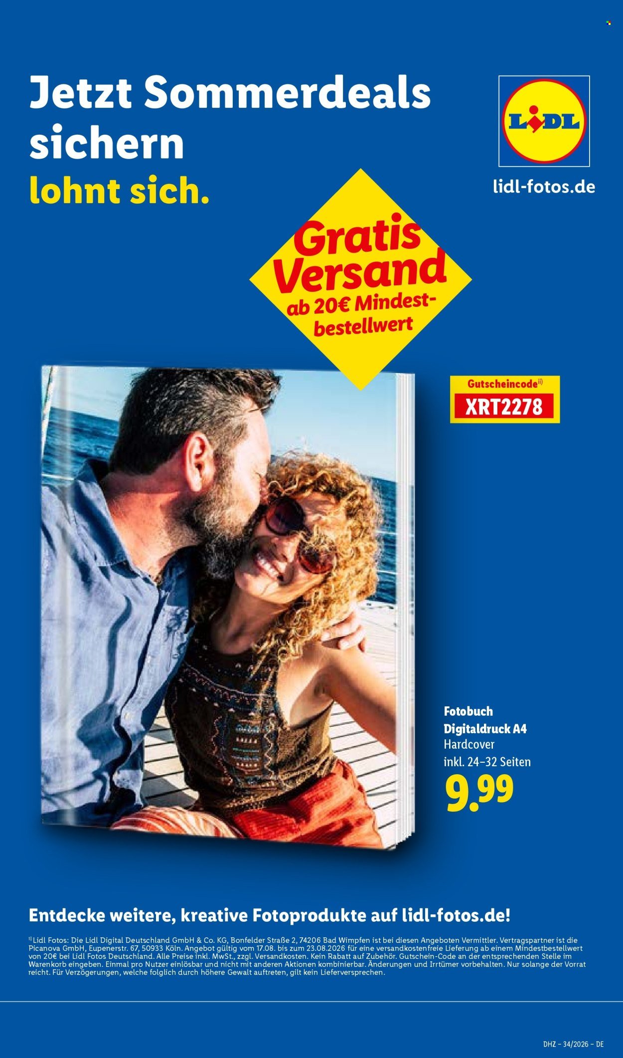 LIDL Prospekt - Ab Montag 17.08.2026