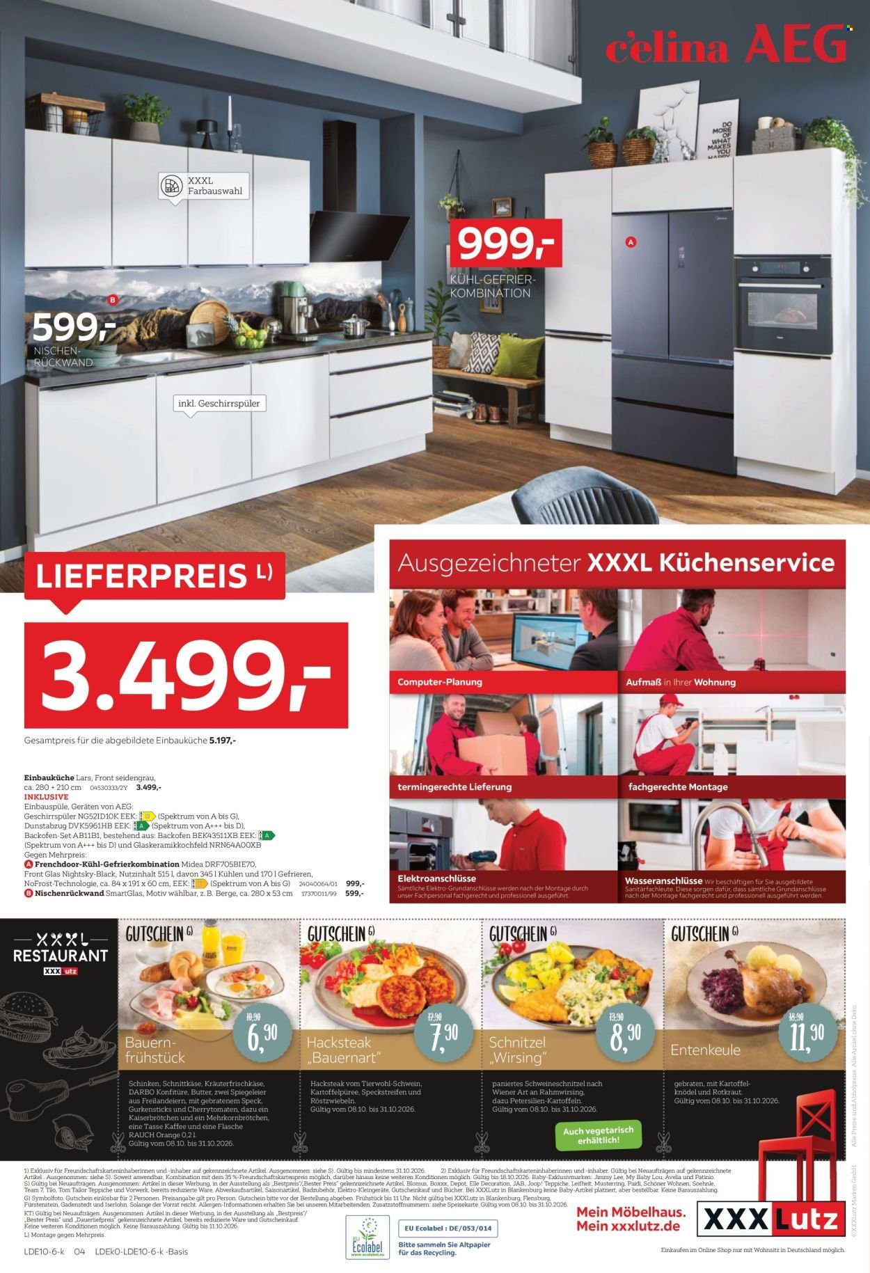 XXXLUTZ Prospekt - Küchentesterinnen und -tester gesucht!