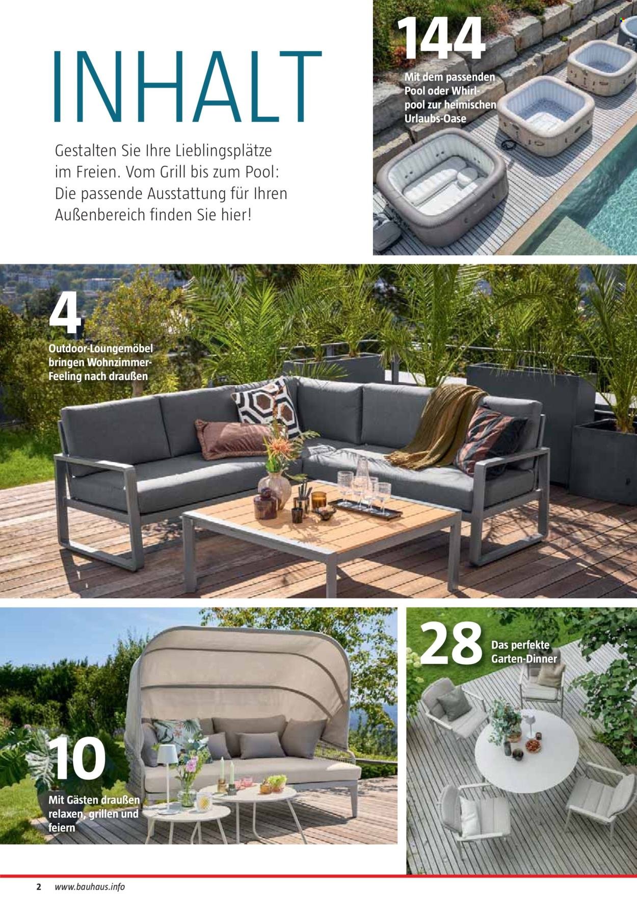 BAUHAUS Angebote - Freizeit im Garten