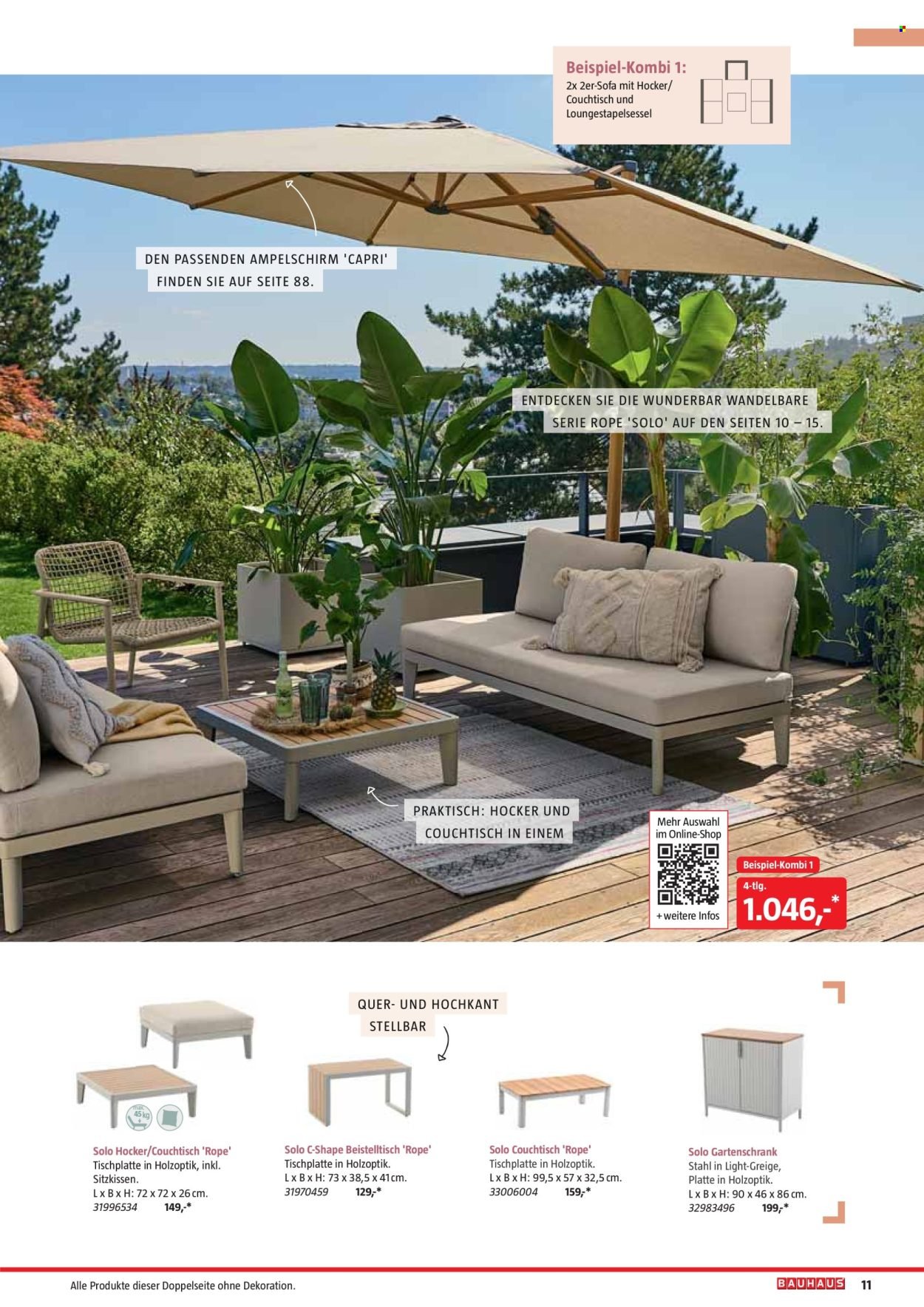 BAUHAUS Angebote - Freizeit im Garten