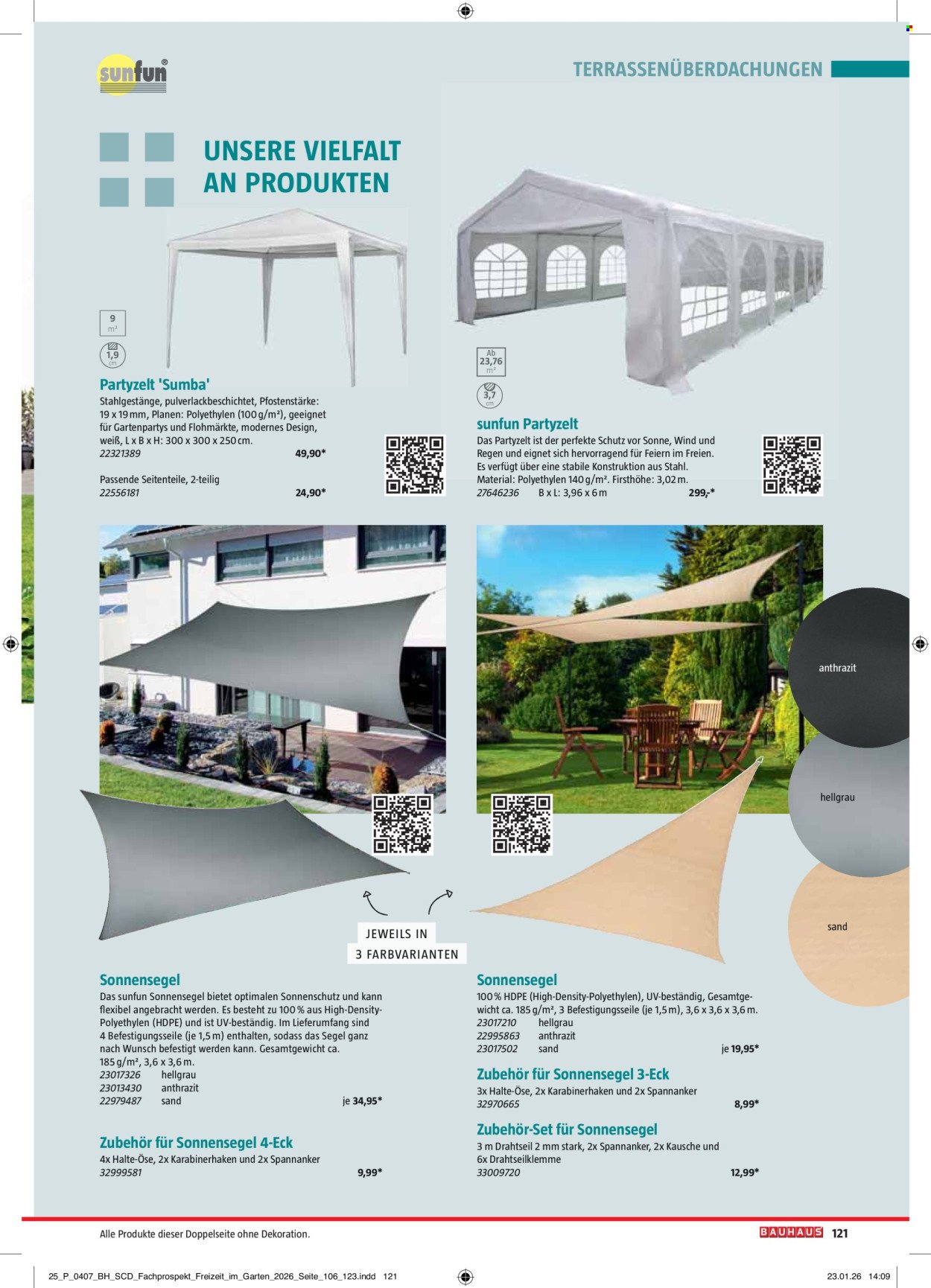 BAUHAUS Angebote - Freizeit im Garten