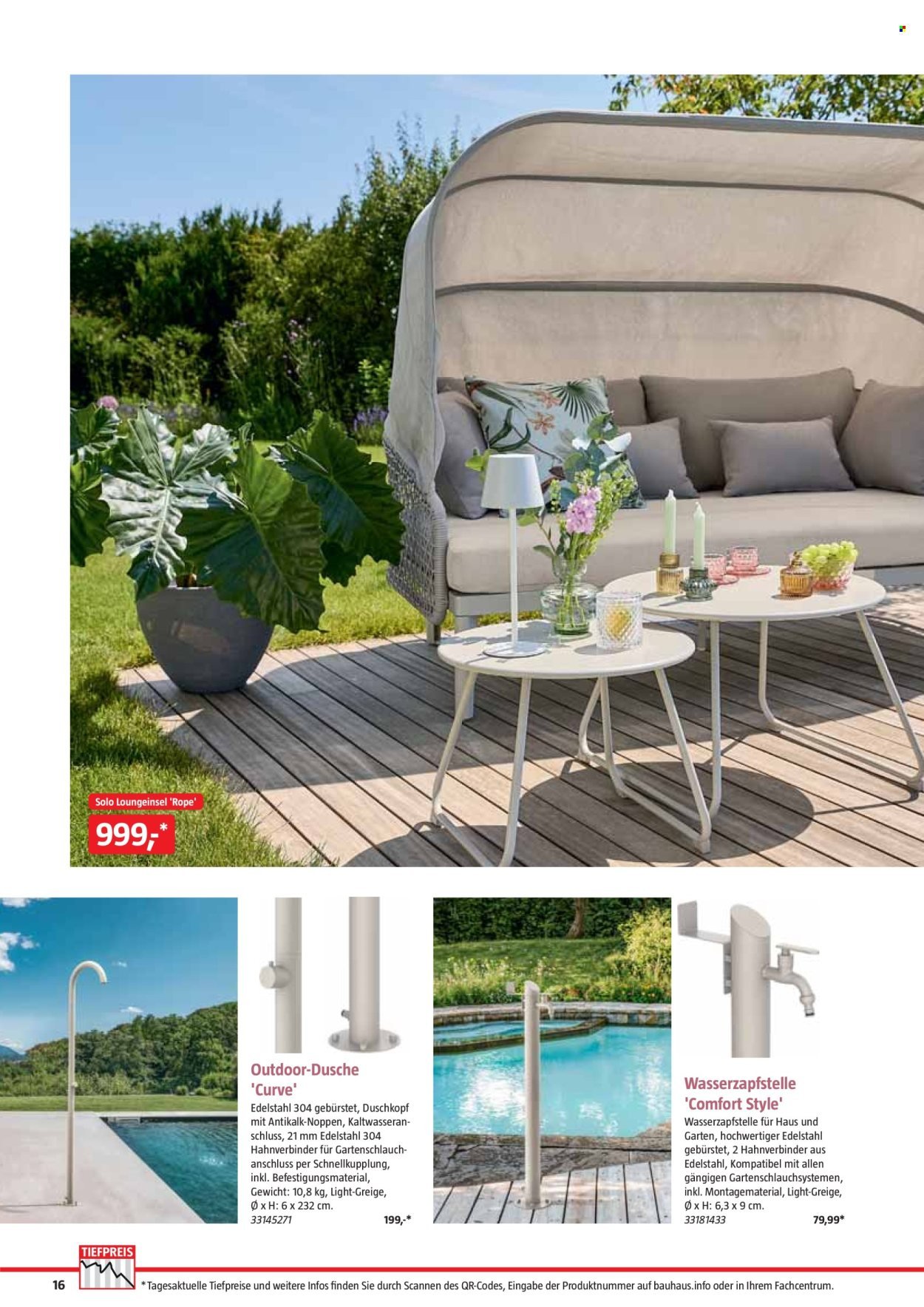 BAUHAUS Angebote - Freizeit im Garten