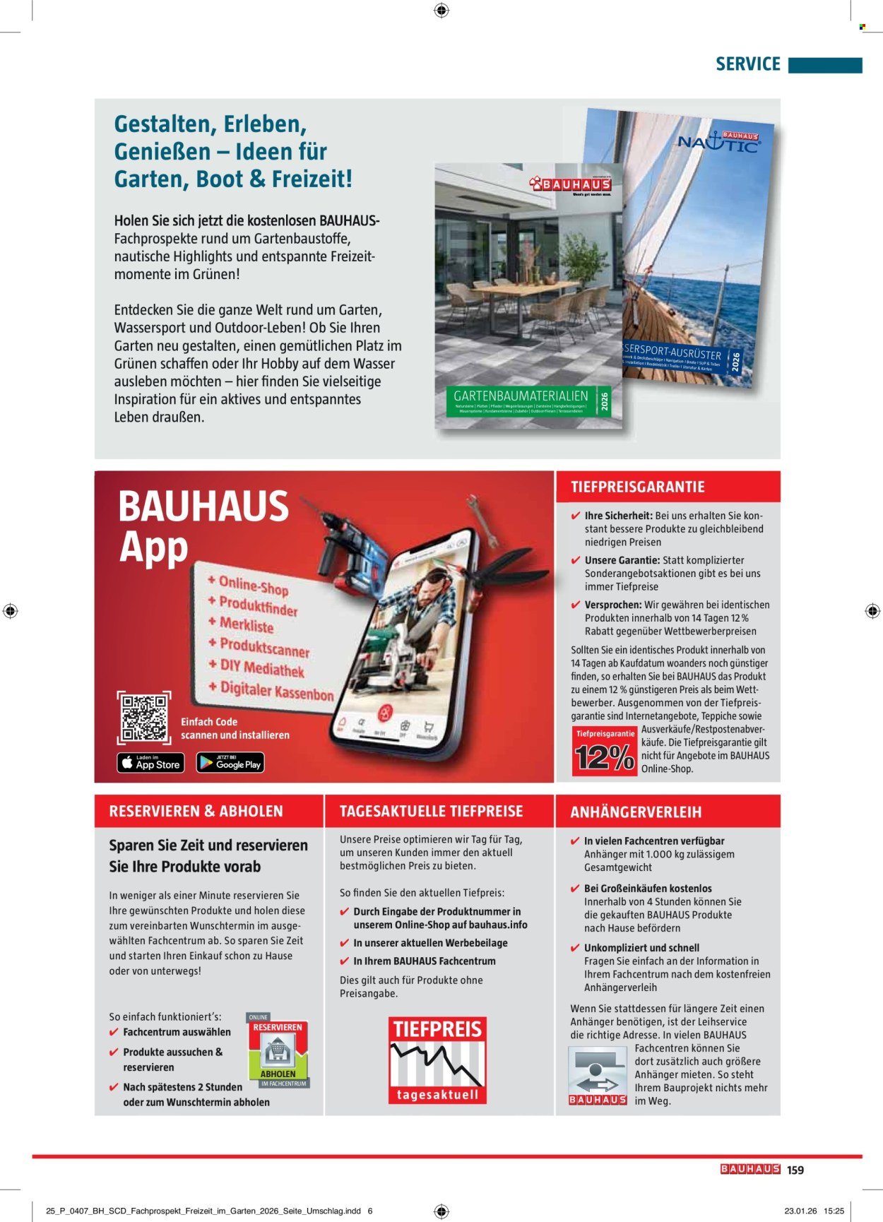 BAUHAUS Angebote - Freizeit im Garten