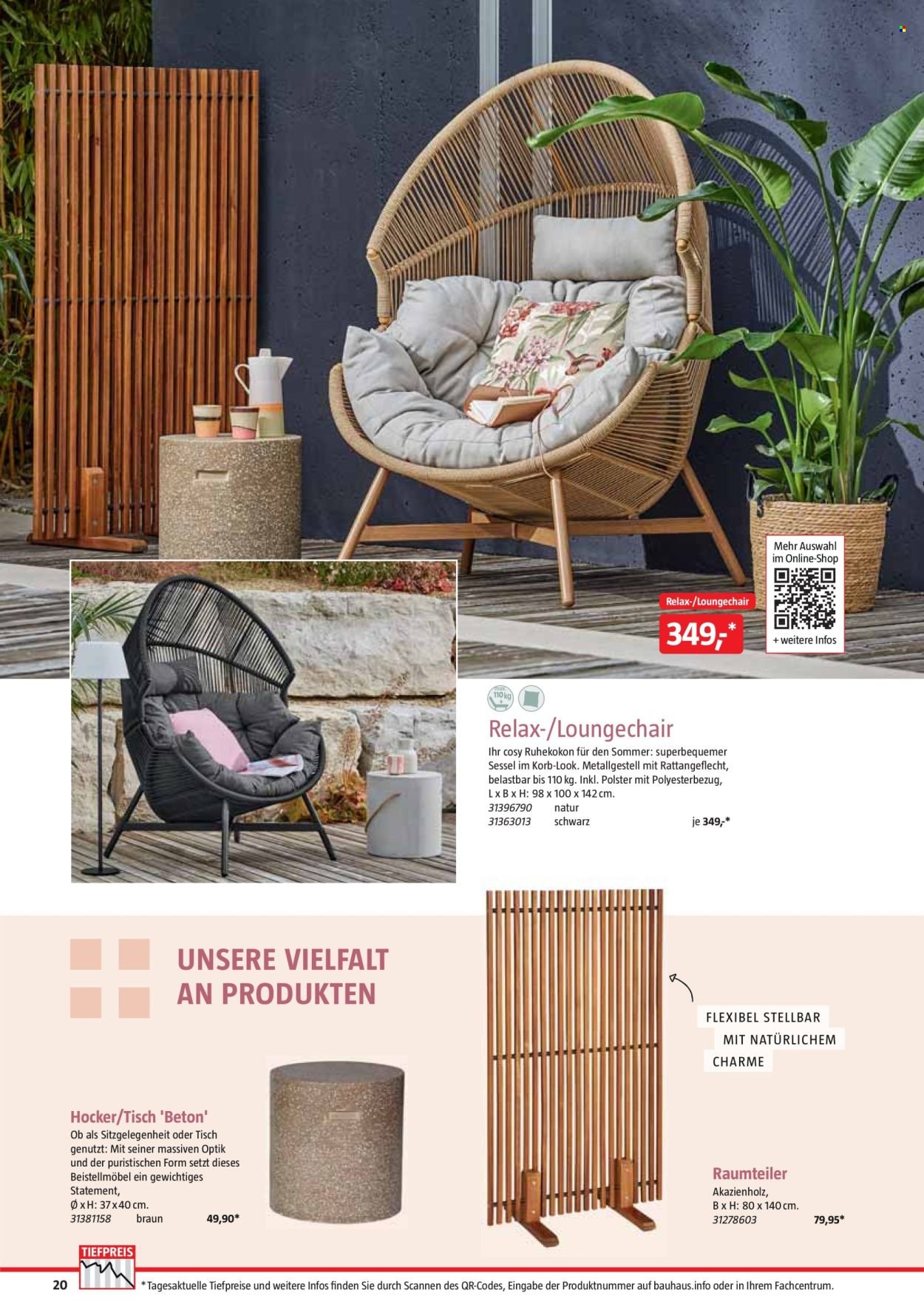 BAUHAUS Angebote - Freizeit im Garten