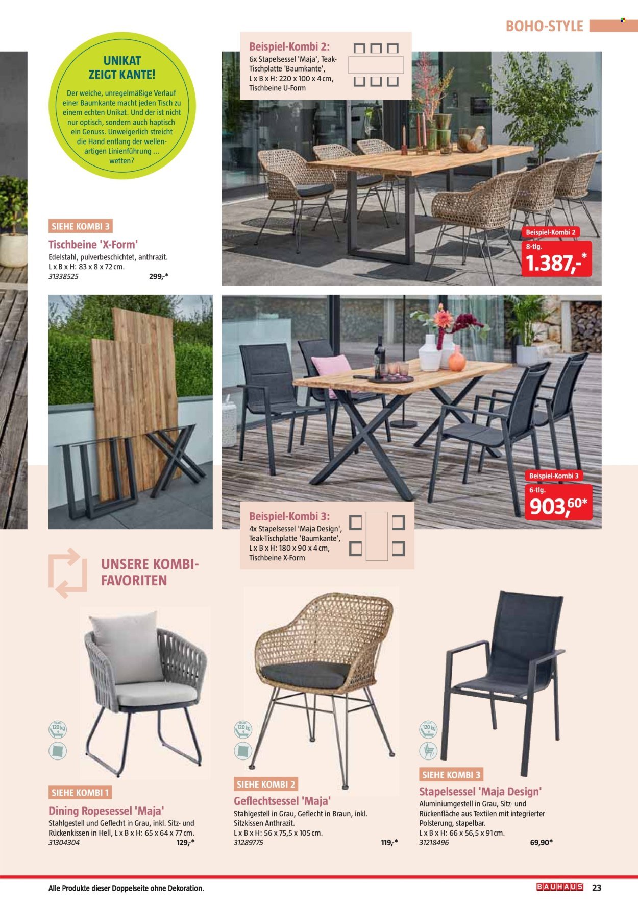 BAUHAUS Angebote - Freizeit im Garten
