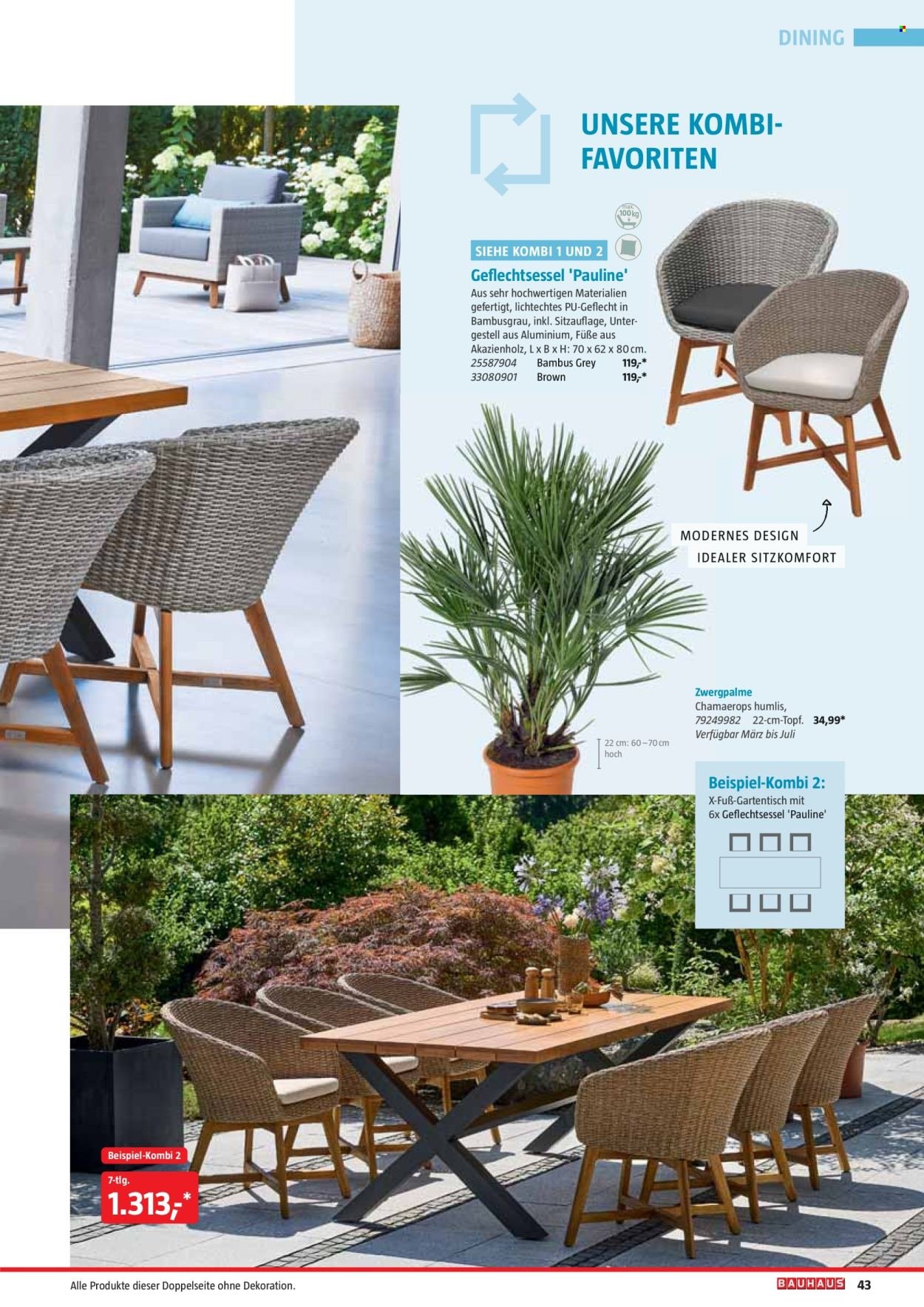 BAUHAUS Angebote - Freizeit im Garten