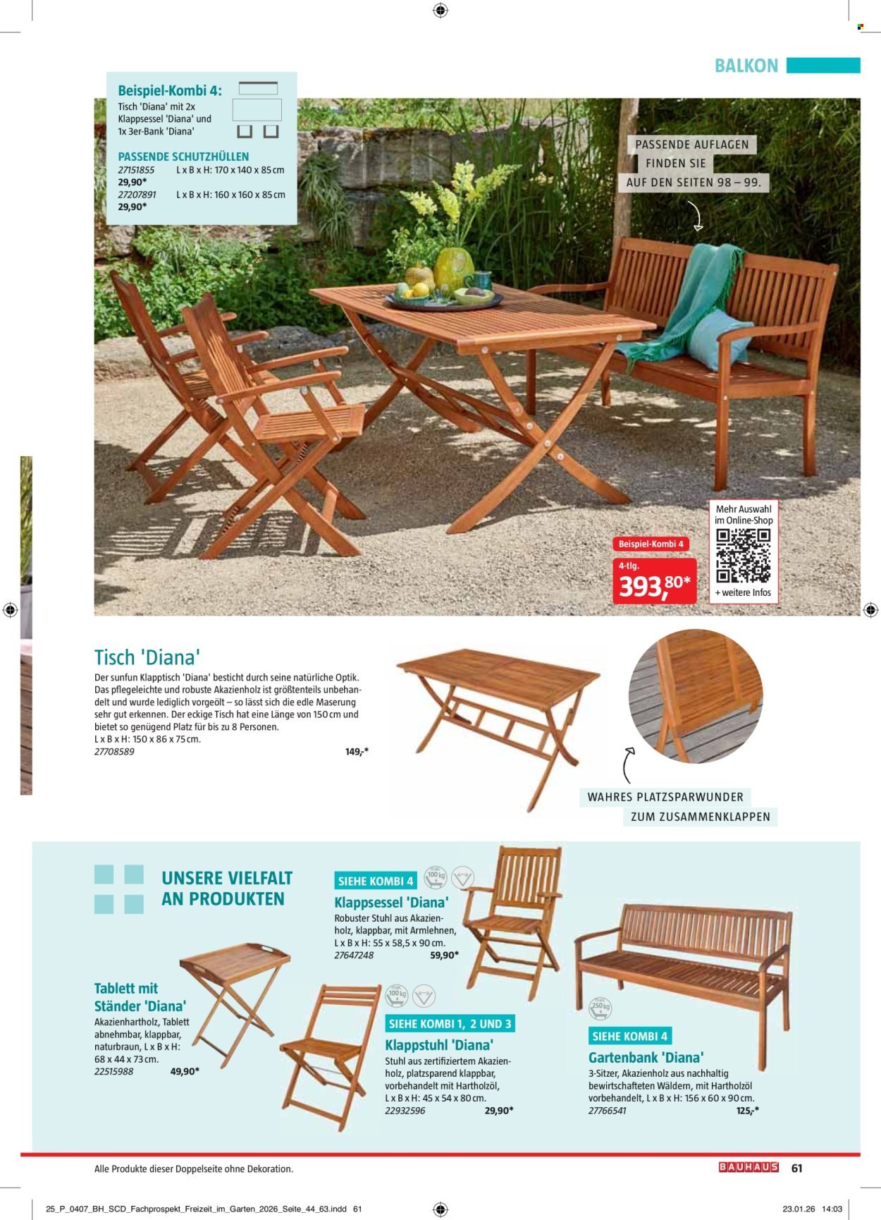 BAUHAUS Angebote - Freizeit im Garten