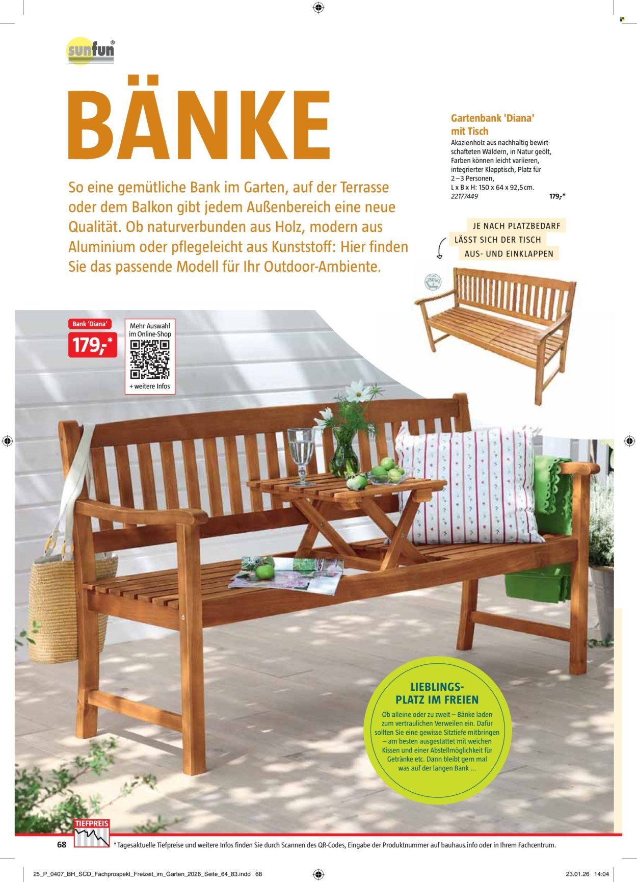 BAUHAUS Angebote - Freizeit im Garten