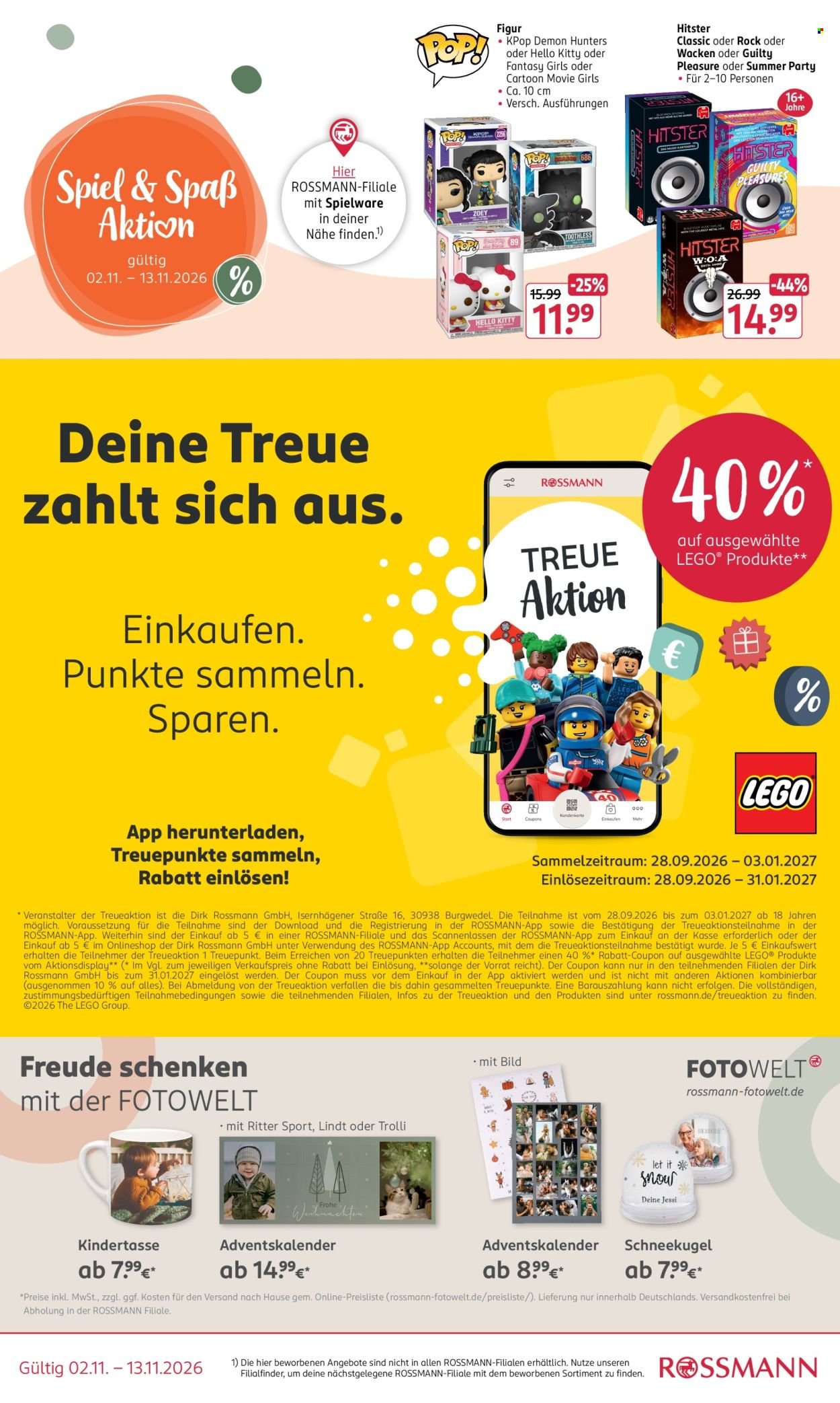 ROSSMANN Prospekt - Spiel & Spaß Aktion
