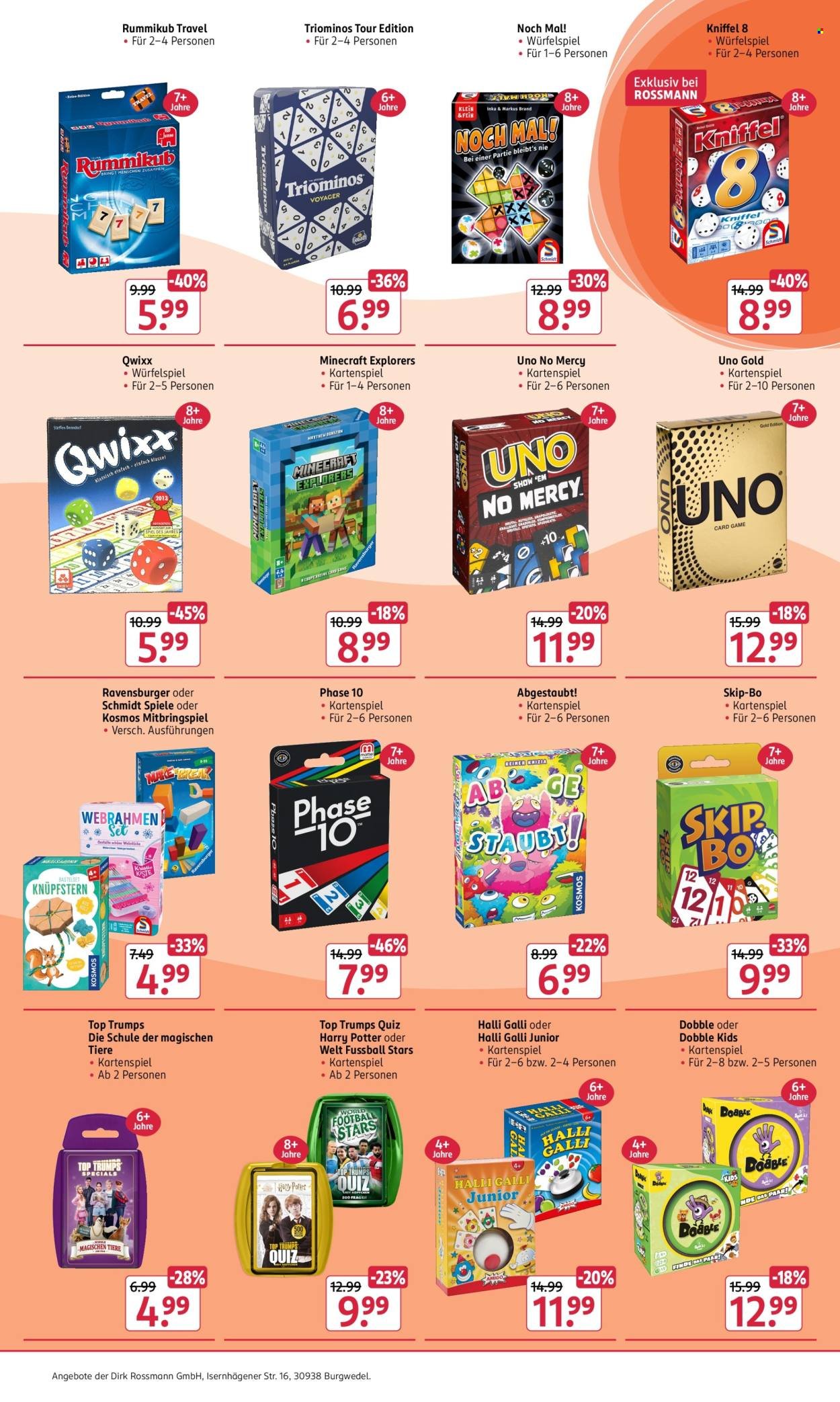 ROSSMANN Prospekt - Spiel & Spaß Aktion