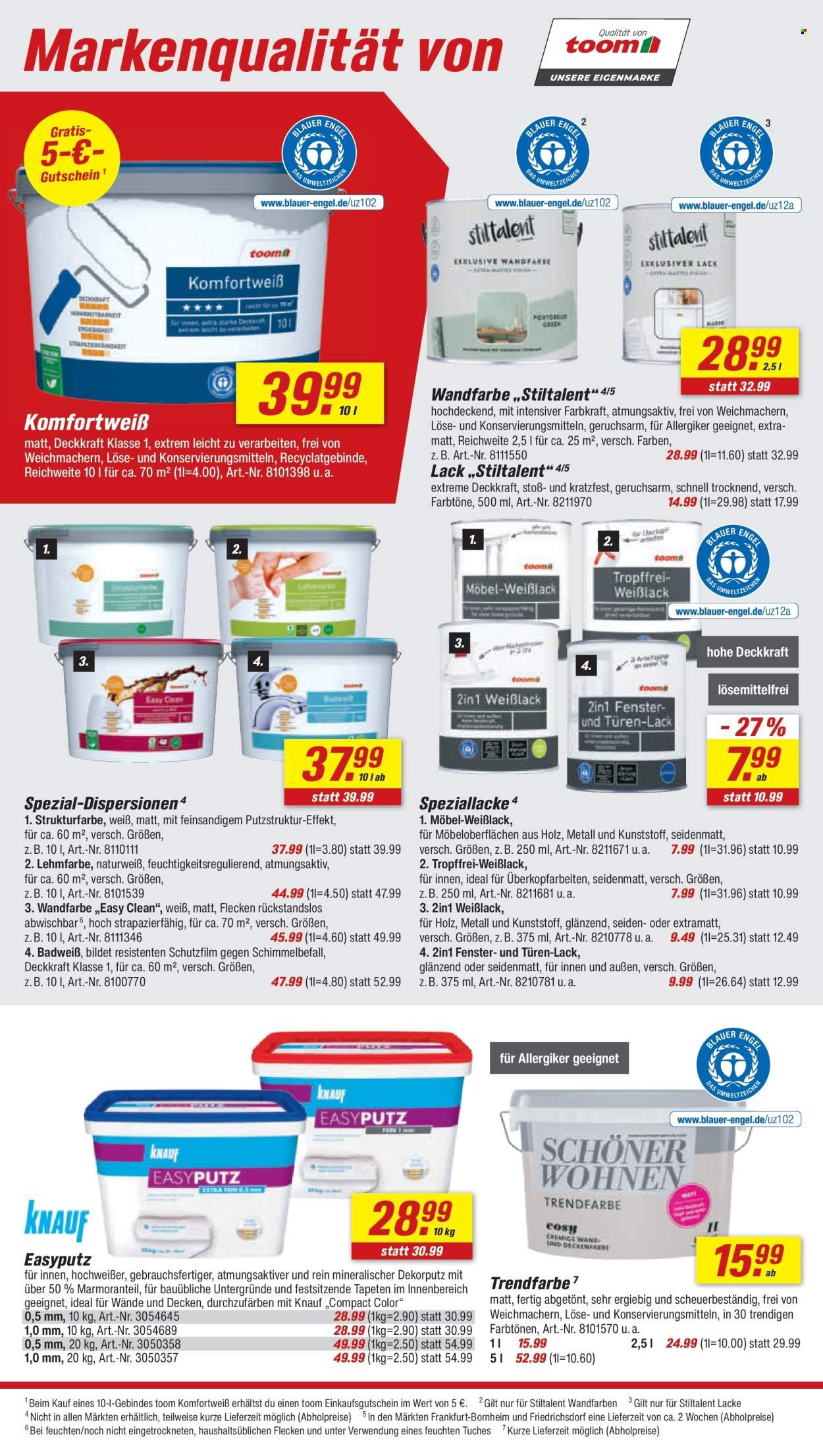 TOOM BAUMARKT Prospekt - Ab Samstag 27.12.2025