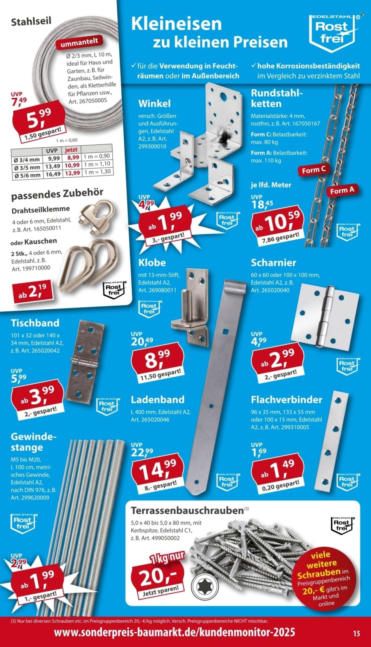 SONDERPREIS-BAUMARKT Prospekt - Ab Samstag 1.08.2026