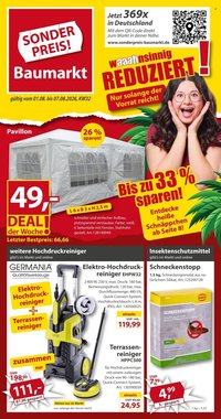 SONDERPREIS-BAUMARKT Prospekt - Ab Samstag 1.08.2026