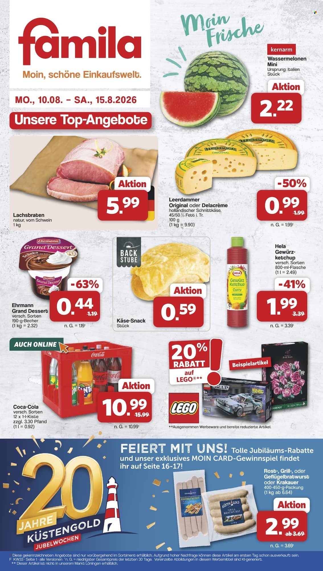 FAMILA Prospekt - Ab Montag 10.08.2026