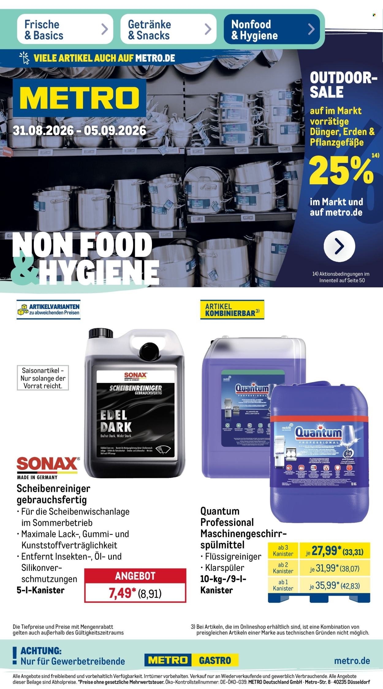 METRO Prospekt - NonFood-Angebote
