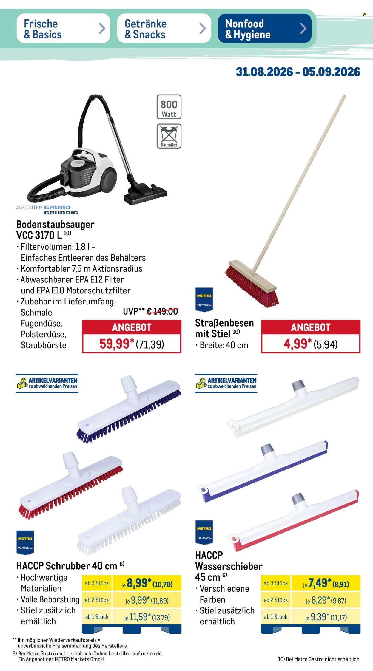 METRO Prospekt - NonFood-Angebote