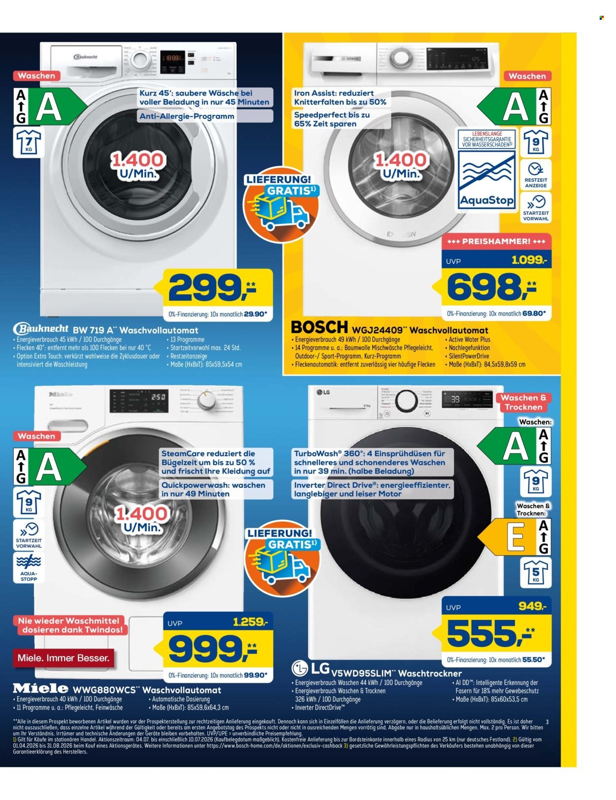 EURONICS Prospekt - Ab Samstag 4.07.2026