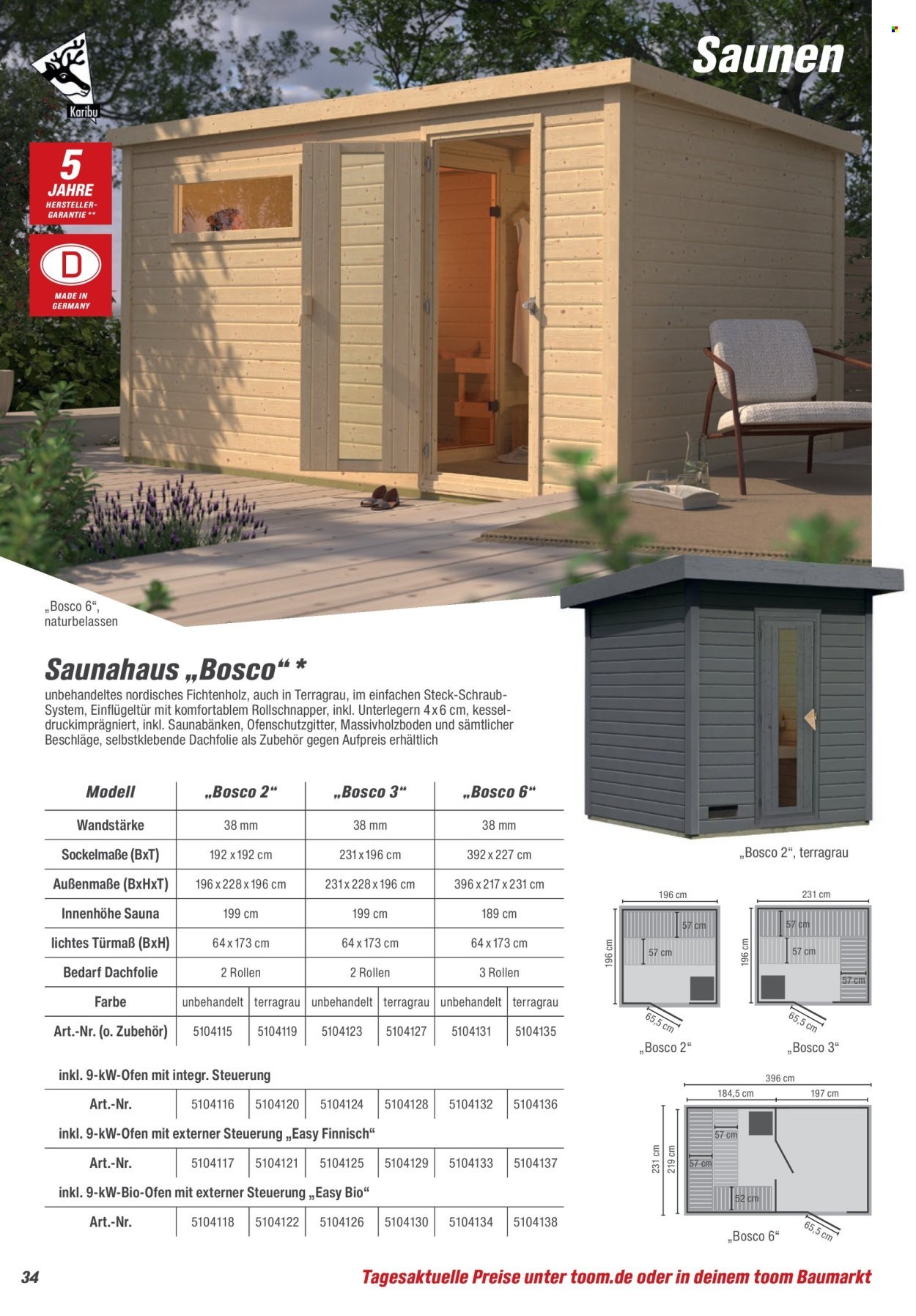 TOOM BAUMARKT Prospekt - Pool, Sauna & Klima