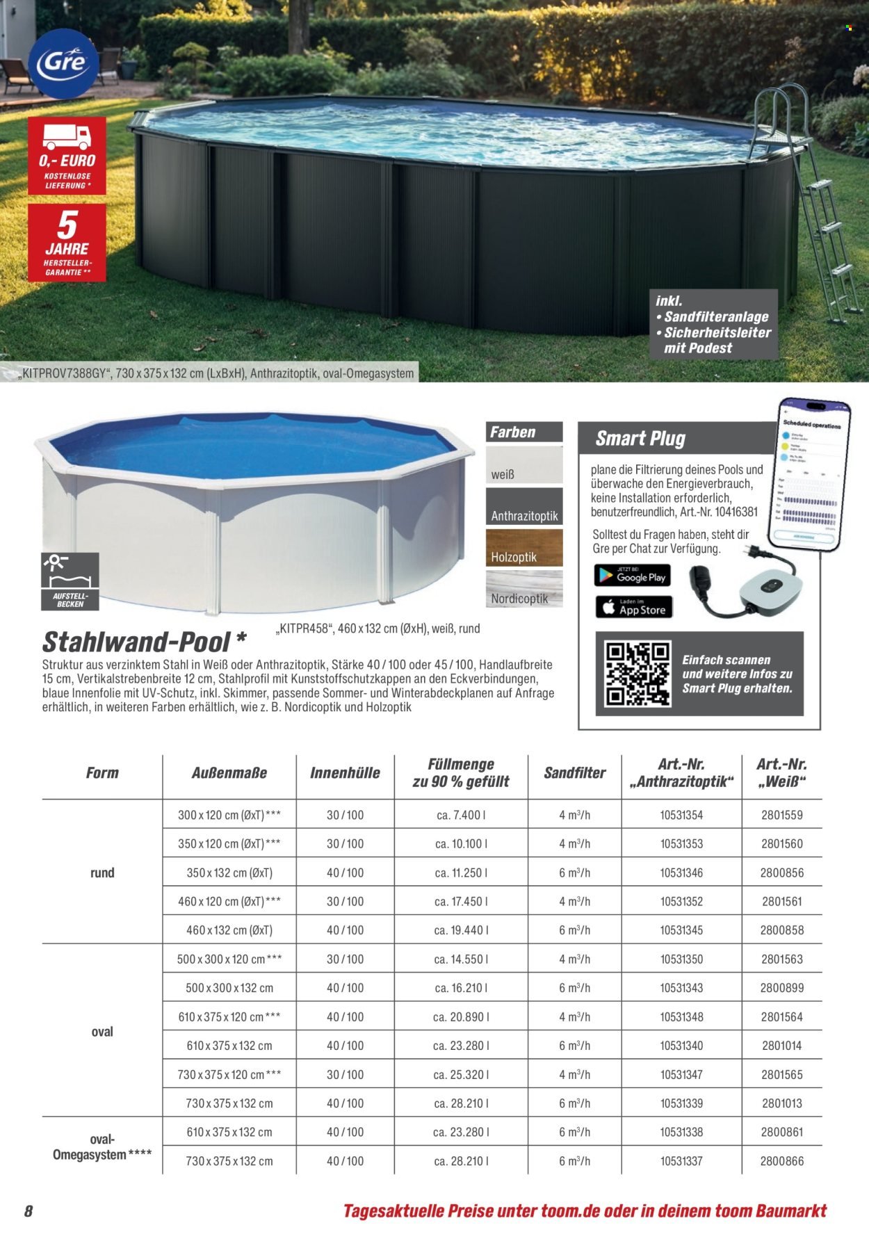 TOOM BAUMARKT Prospekt - Pool, Sauna & Klima