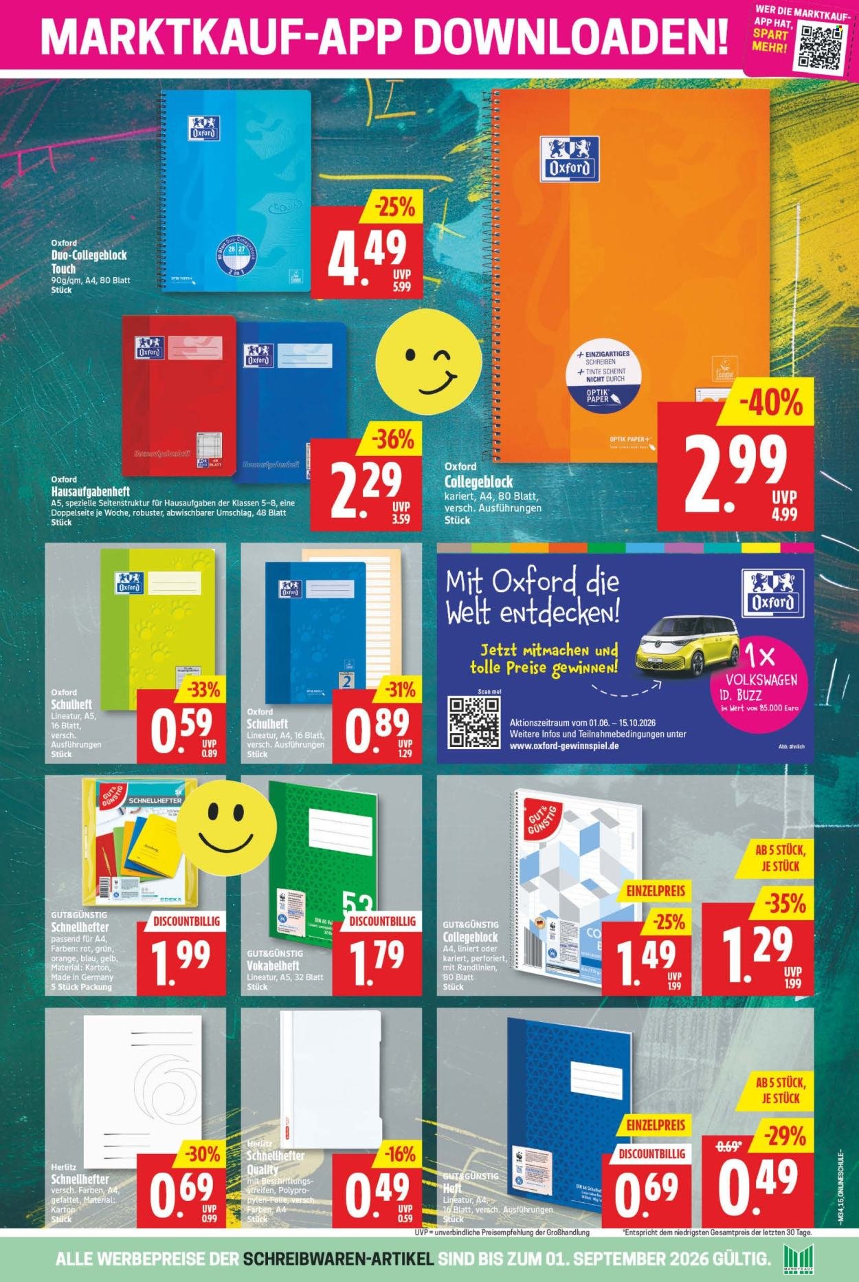 MARKTKAUF Prospekt - Ab Montag 17.08.2026