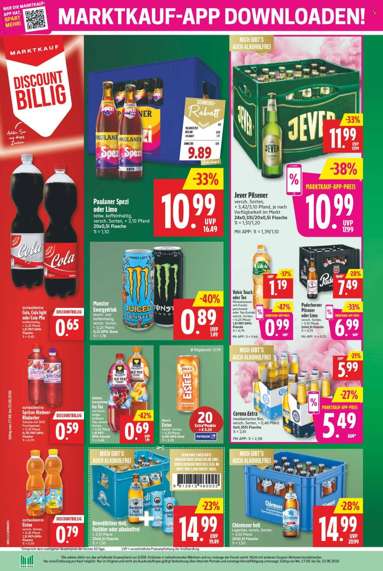 MARKTKAUF Prospekt - Ab Montag 17.08.2026