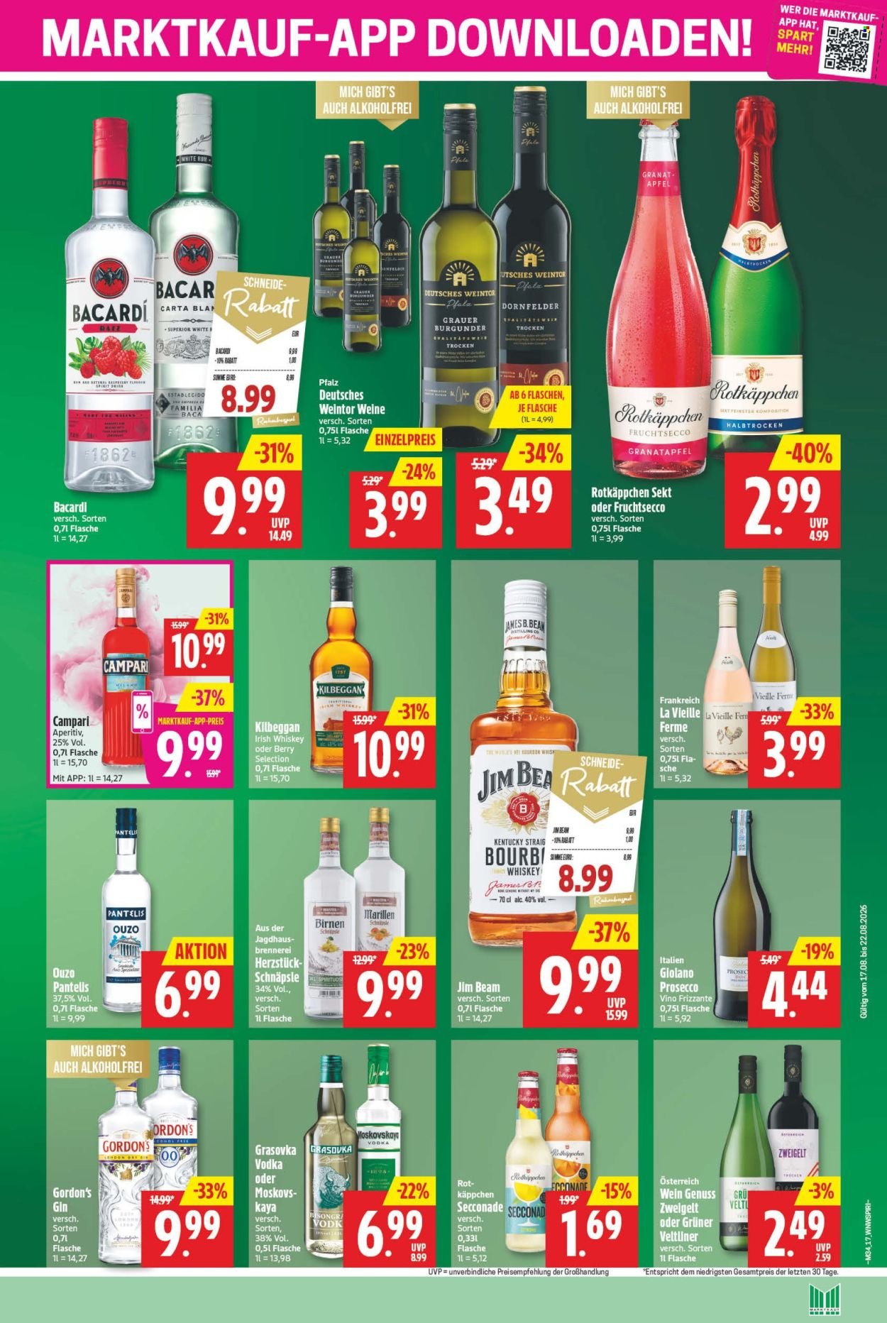 MARKTKAUF Prospekt - Ab Montag 17.08.2026