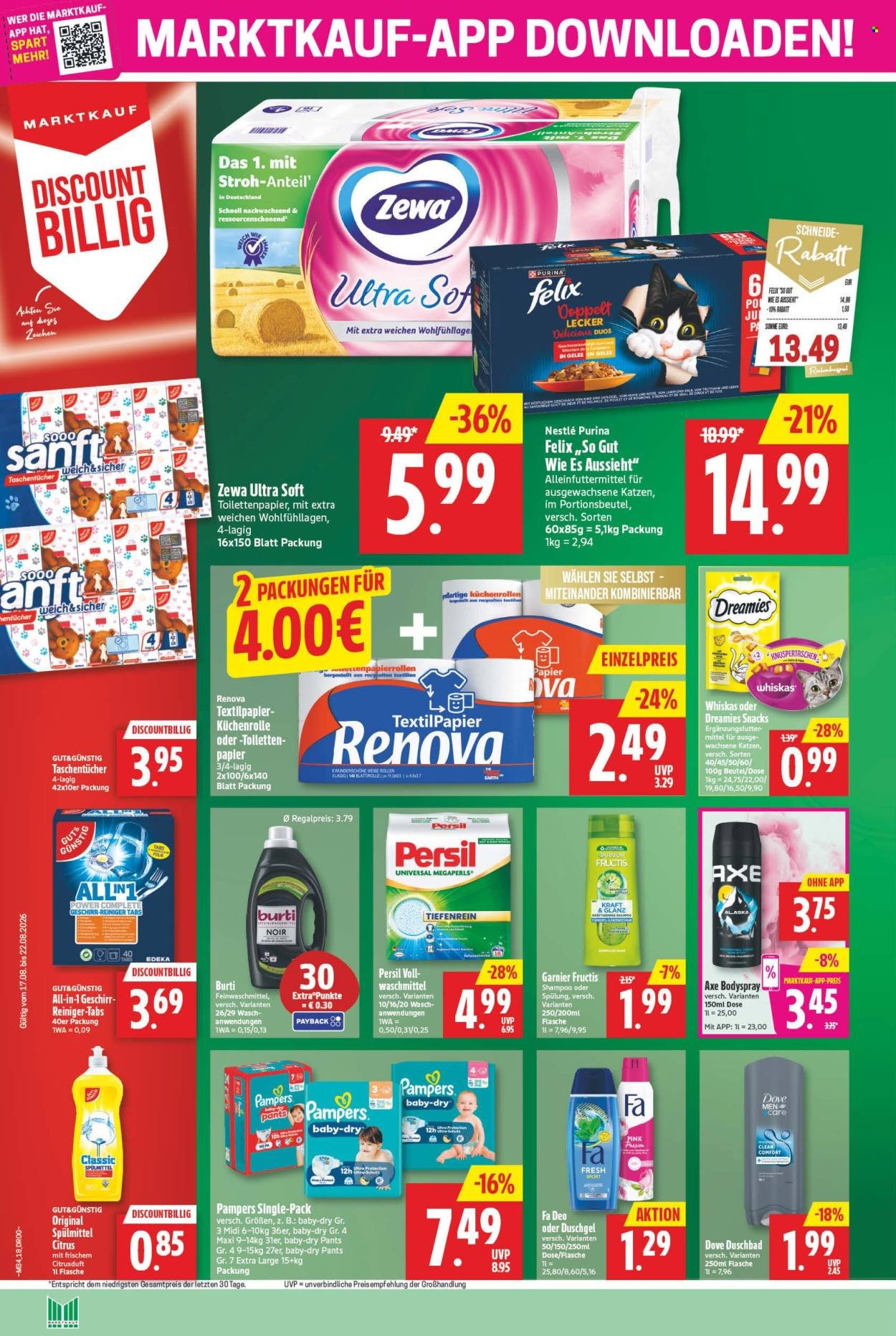 MARKTKAUF Prospekt - Ab Montag 17.08.2026