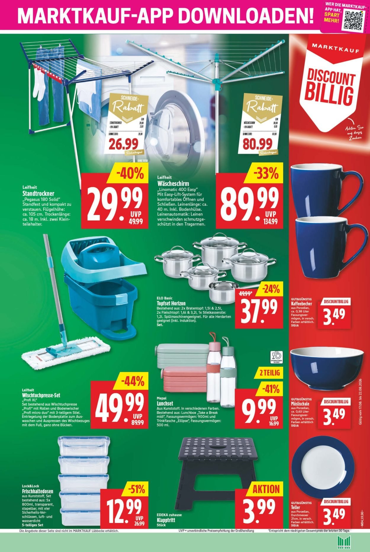 MARKTKAUF Prospekt - Ab Montag 17.08.2026