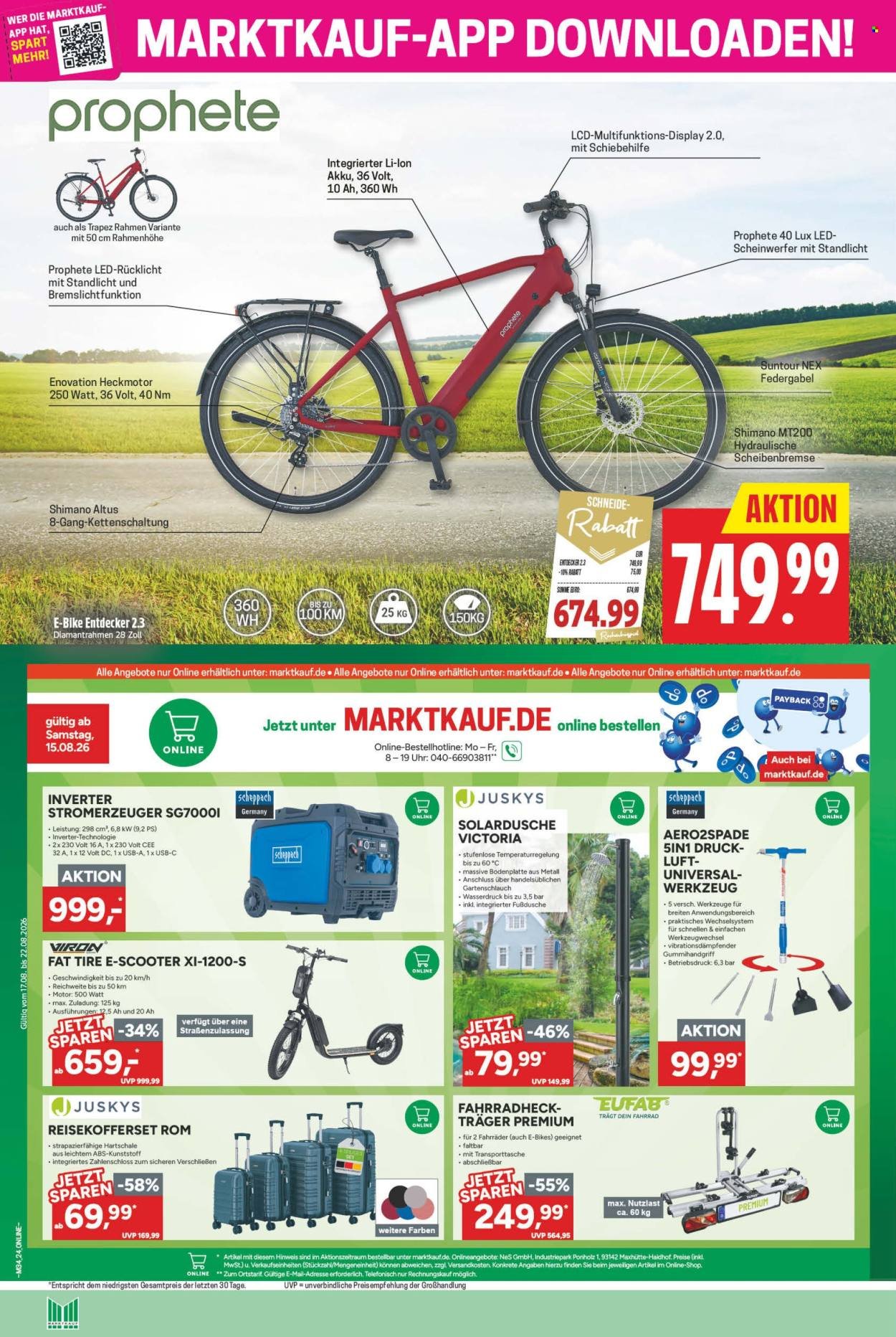 MARKTKAUF Prospekt - Ab Montag 17.08.2026
