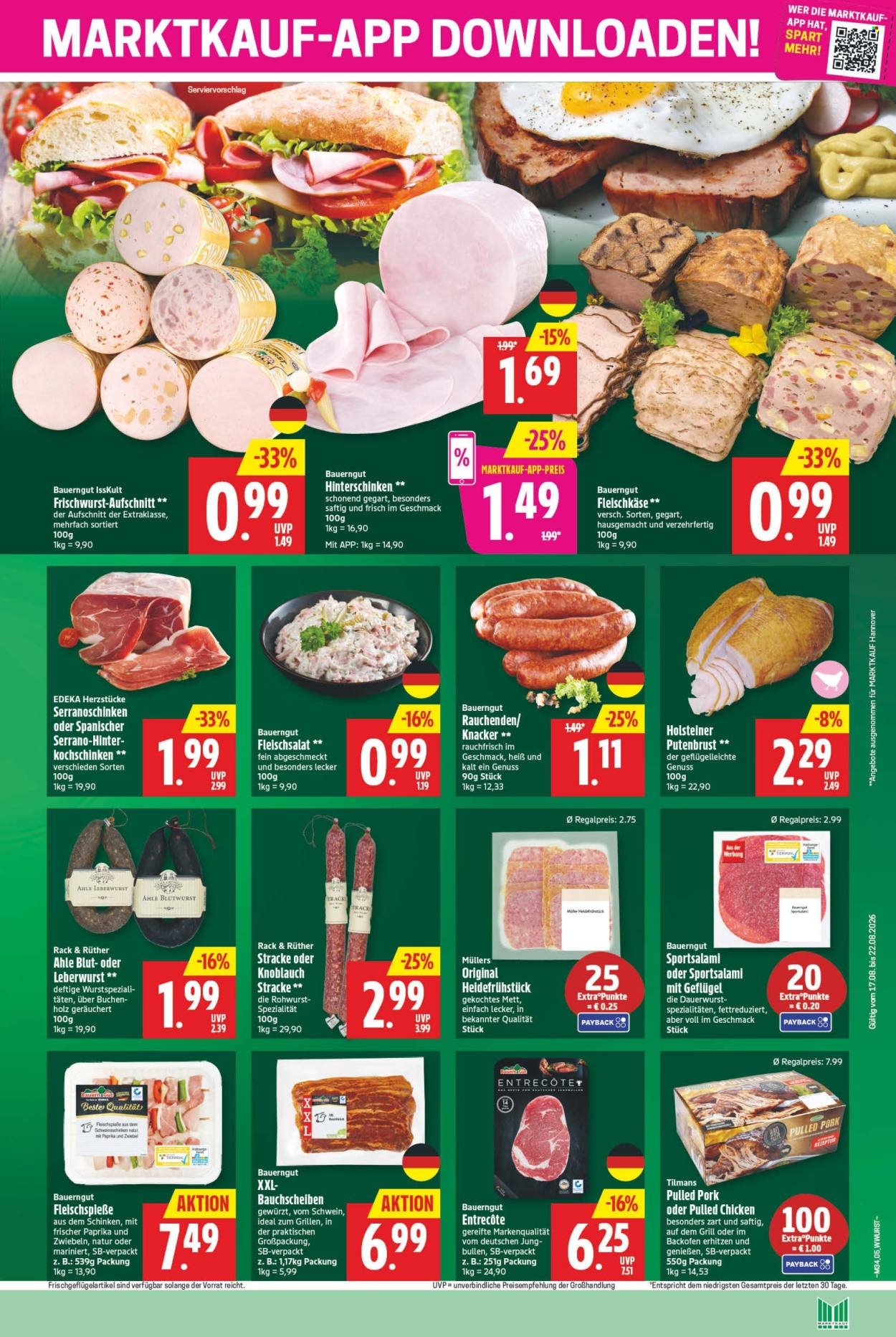 MARKTKAUF Prospekt - Ab Montag 17.08.2026