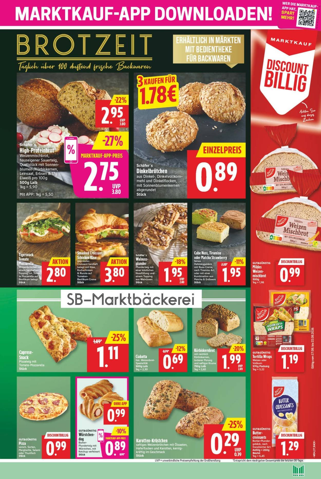 MARKTKAUF Prospekt - Ab Montag 17.08.2026
