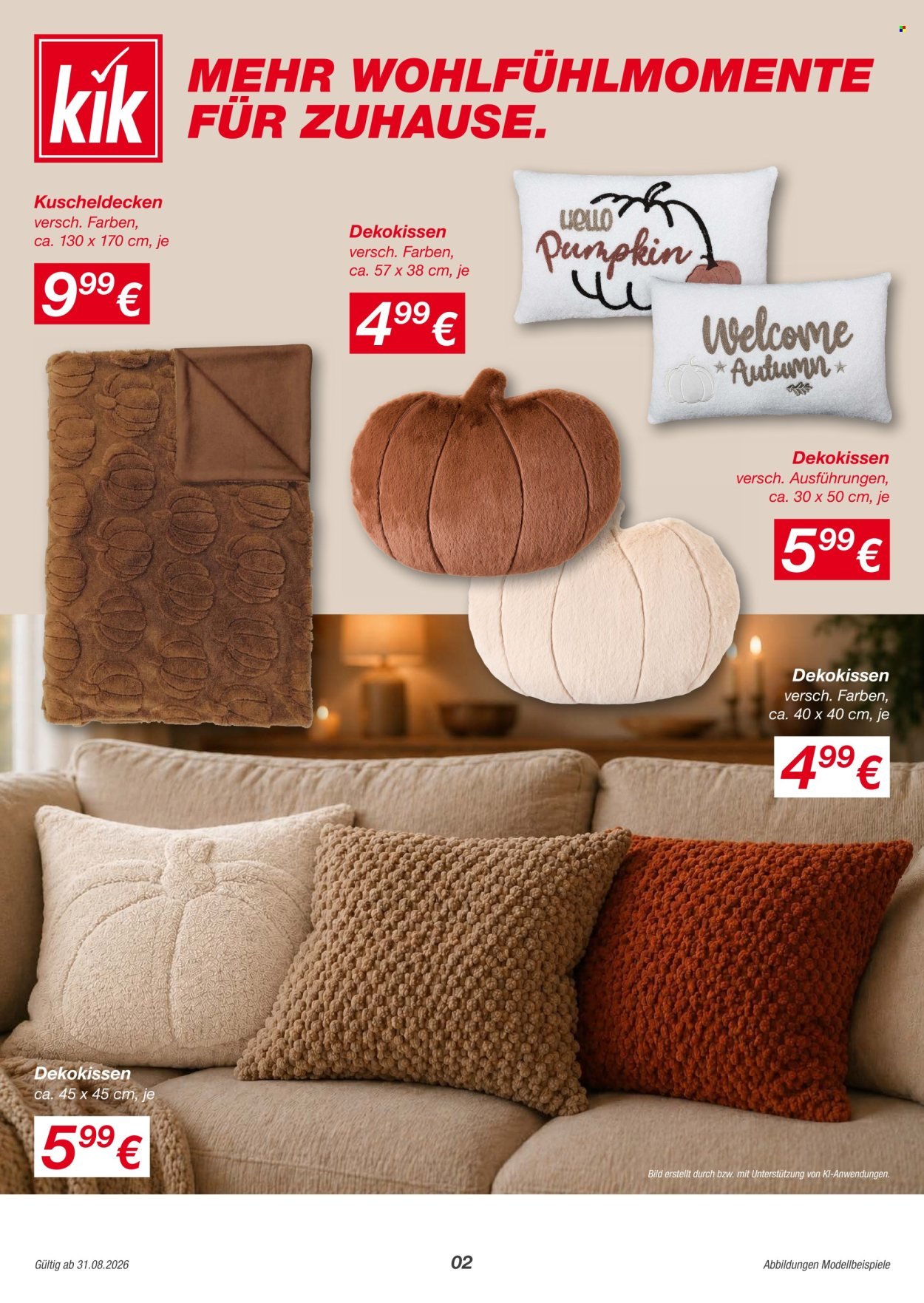 KIK Angebote - August 2026
