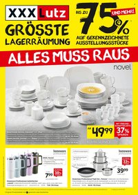 XXXLUTZ Prospekt - Größte Lagerräumung